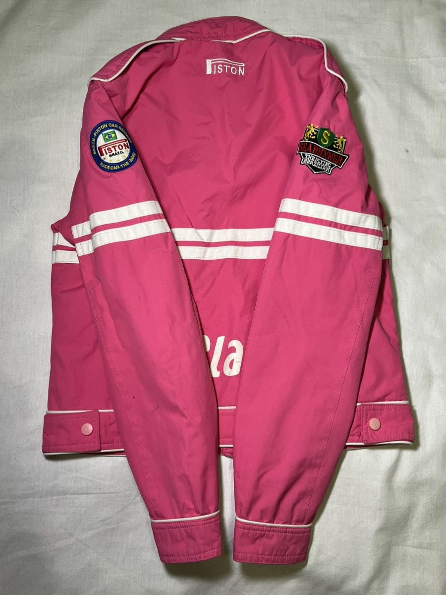 Vintage Vintage racing F1 Fiston Brasil nylon jacket NASCAR Size US XXS / EU 40 - 17 Thumbnail