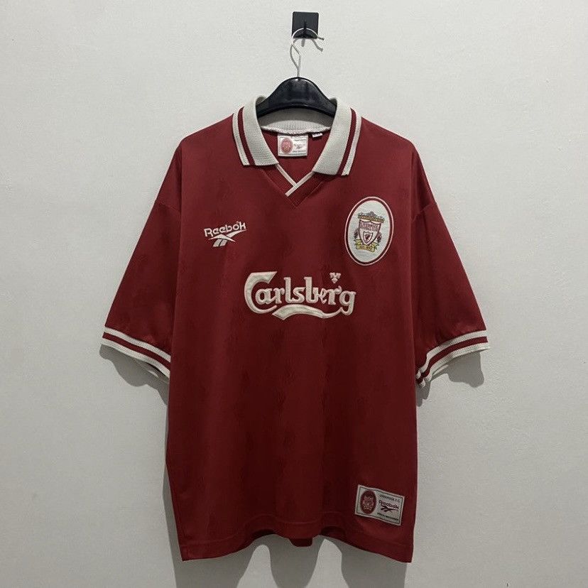 Reebok Liverpool 1996-98 Home Fowler Soccer Jersey - L Size US L / EU 52-54 / 3 - 2 Thumbnail