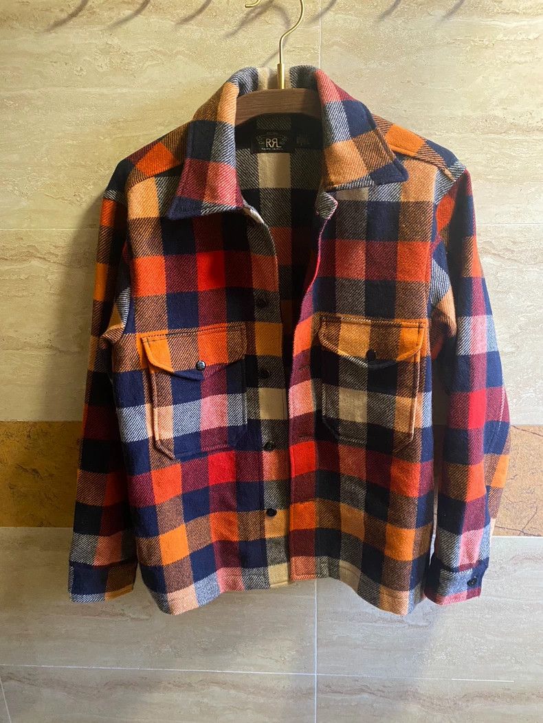 RRL Ralph Lauren RRL Ralph Lauren New wool plaid shirt Size US S / EU 44-46 / 1 - 3 Thumbnail