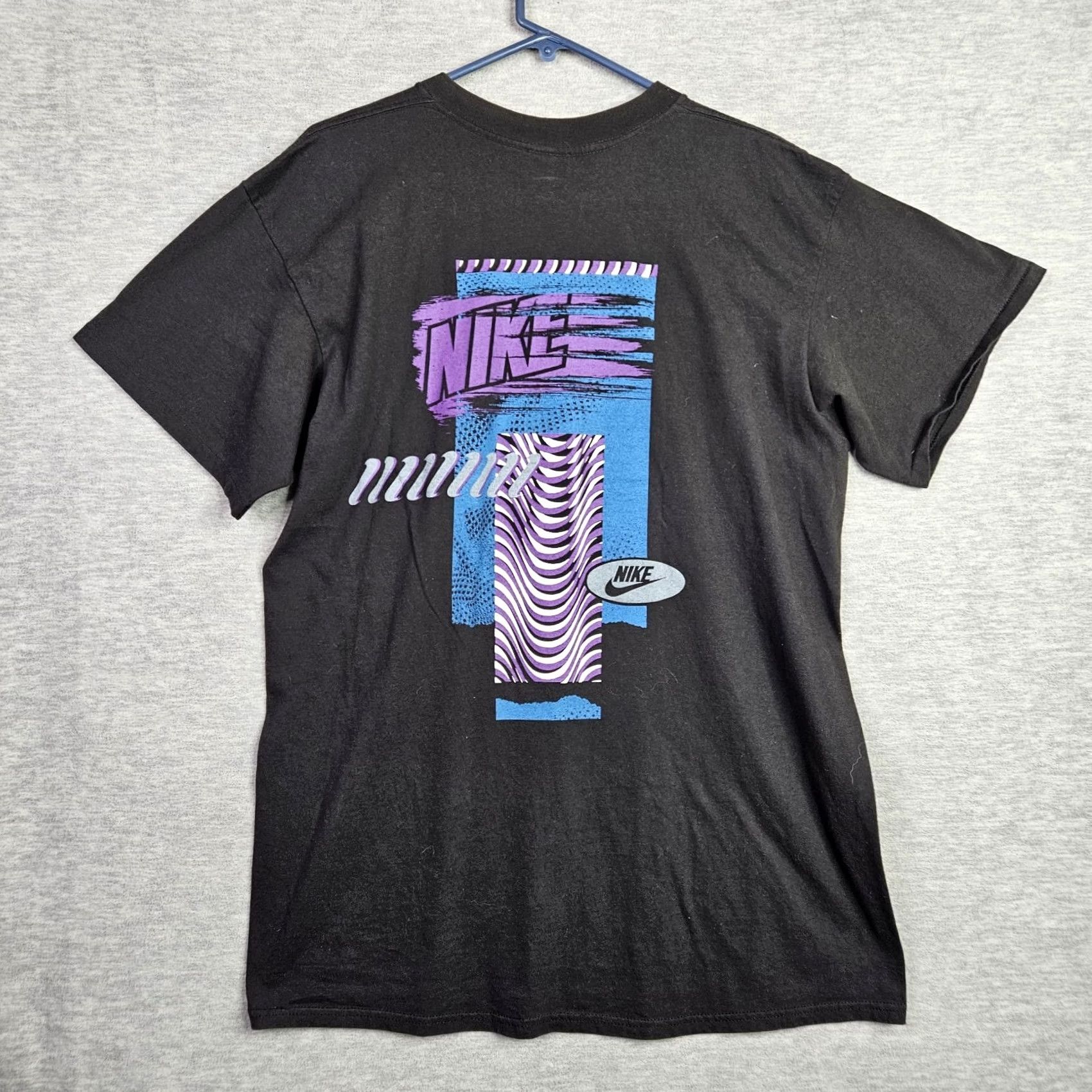 Nike Nike Vintage Gray Tap Black Graphic Front & back T-shirt Sz XL Made in USA Flaws Size US XL / EU 56 / 4 - 2 Thumbnail