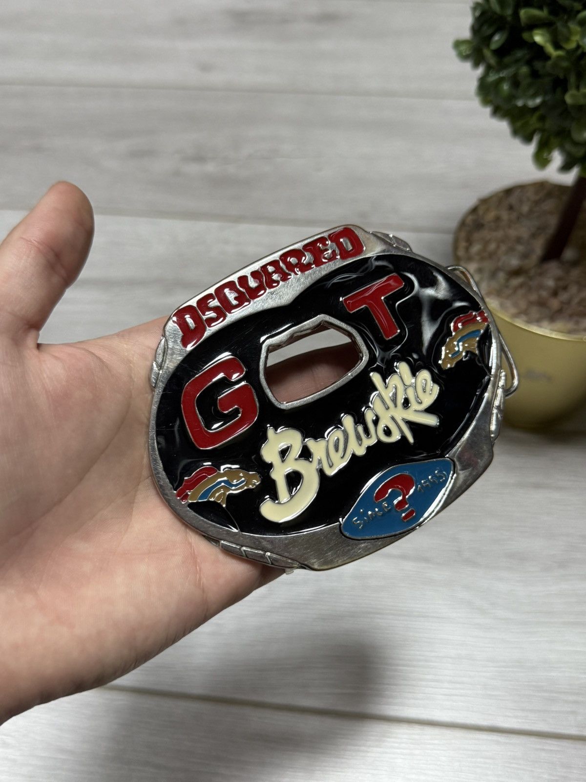 Dsquared2 Dsquared2 buckle belt Got Brewskie with Bottle Opener Size ONE SIZE - 2 Thumbnail