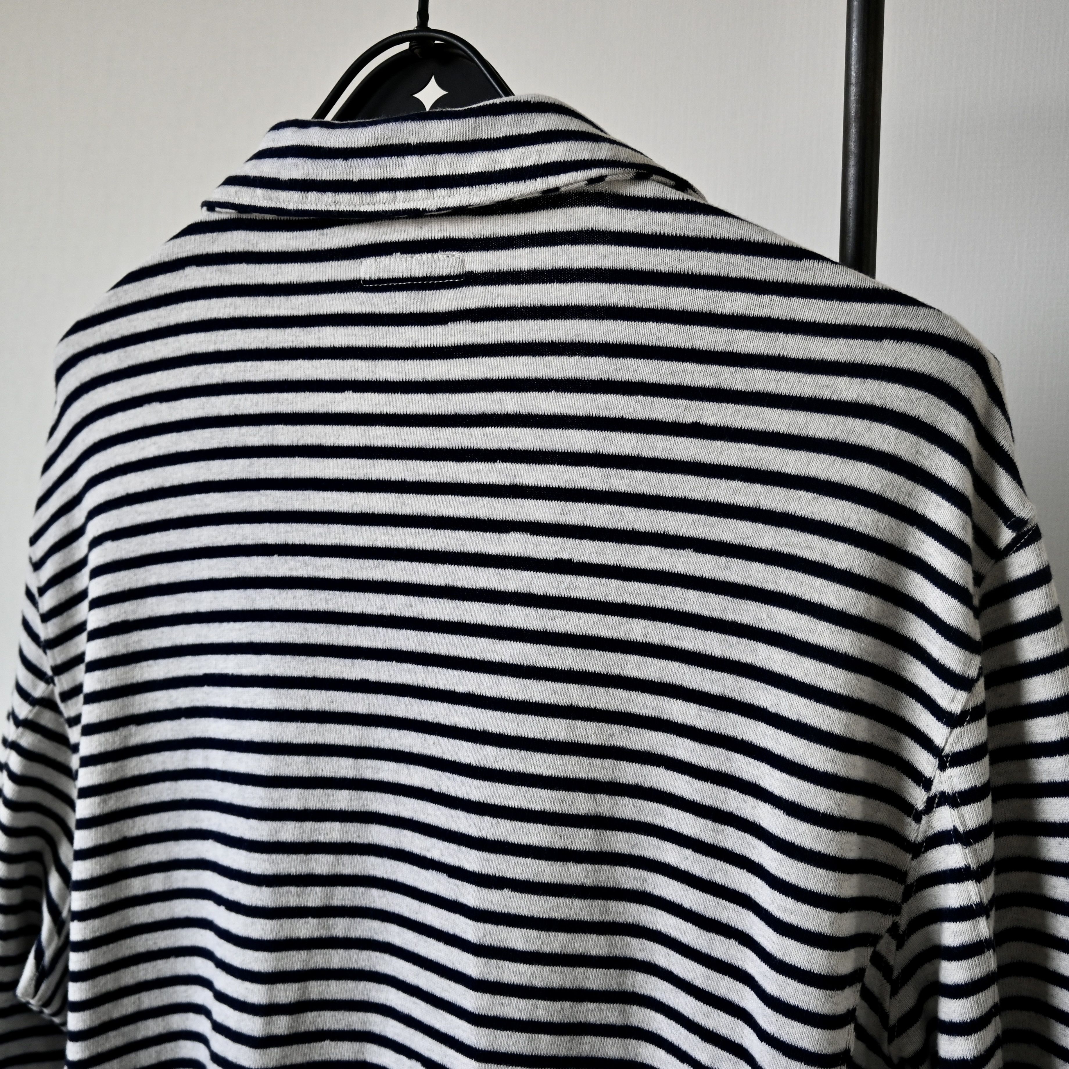 Engineered Garments Engineered Garments "Knit Jacket" striped jersey blazer, XL Size US XL / EU 56 / 4 - 3 Thumbnail