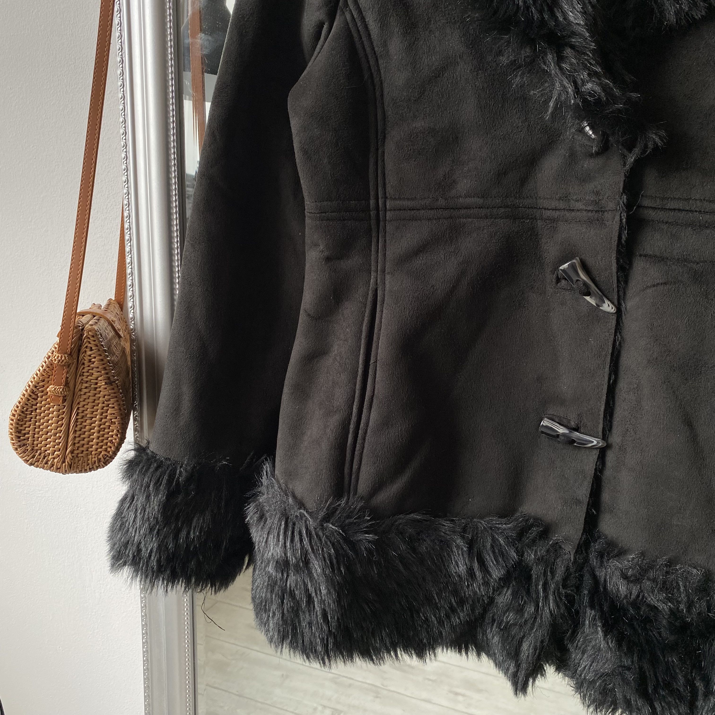 Hysteric Glamour Vintage 2000s Faux fur jacket Coat Y2K Beauty Beast Size M / US 6-8 / IT 42-44 - 4 Thumbnail