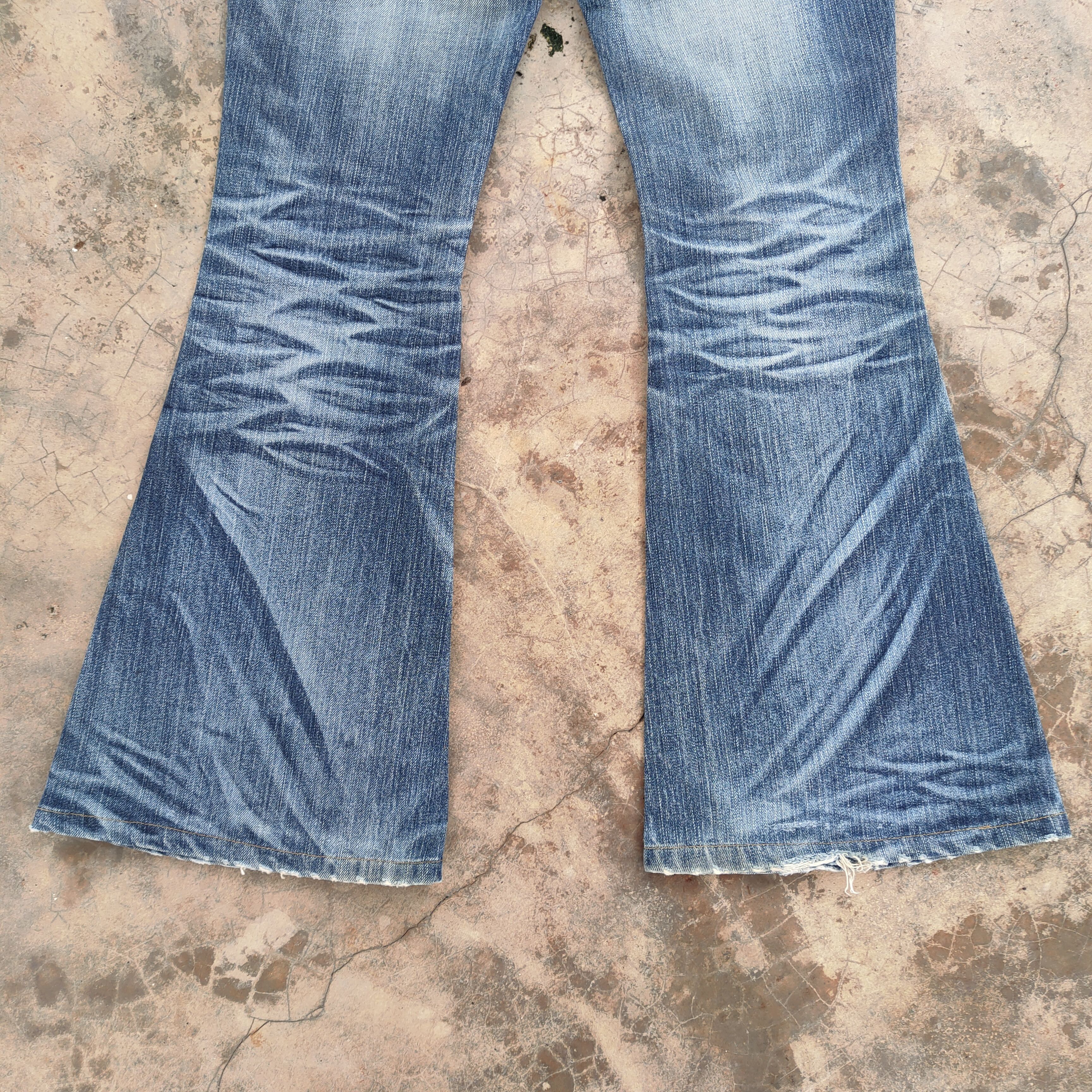 Japanese Brand FLARE VINTAGE LOLITA BOOT CUT DENIM JEAN PANTS Size US 29 - 11 Thumbnail