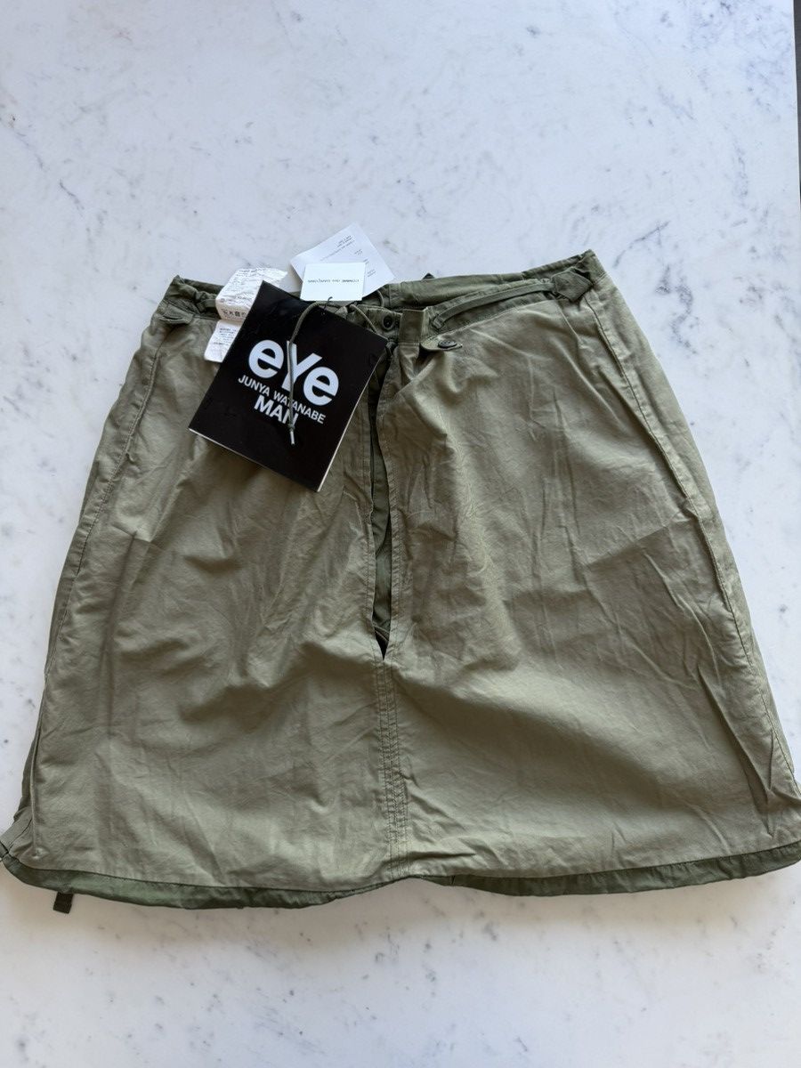 Junya Watanabe Junya Watanabe MAN x Needles Cotton Nylon Shorts - Khaki Size US 32 / EU 48 - 8 Thumbnail