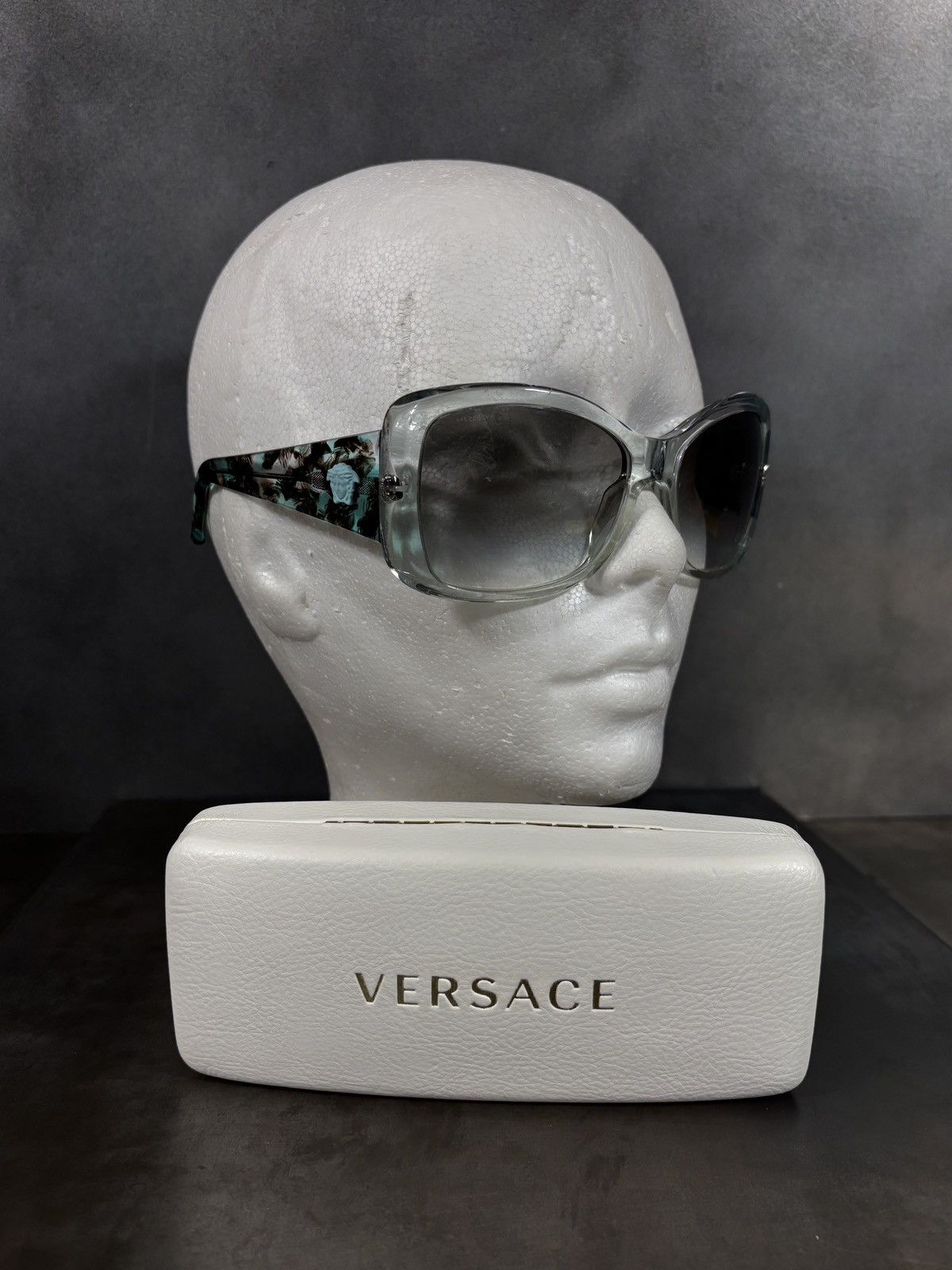 Versace Versace Sunglasses Mod 4235 Medusa Biggie Oversized Blue Size ONE SIZE - 5 Thumbnail