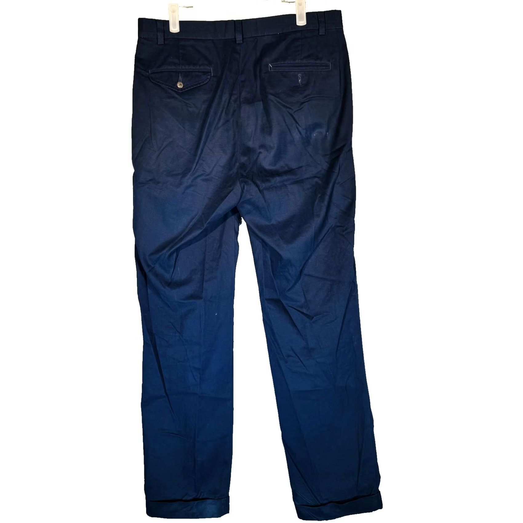 Polo Ralph Lauren Polo by Ralph Lauren Hammond Chino Pants Boys M 33x32 Blue Twill 100% Cotton Size US M / EU 48-50 / 2 - 7 Thumbnail