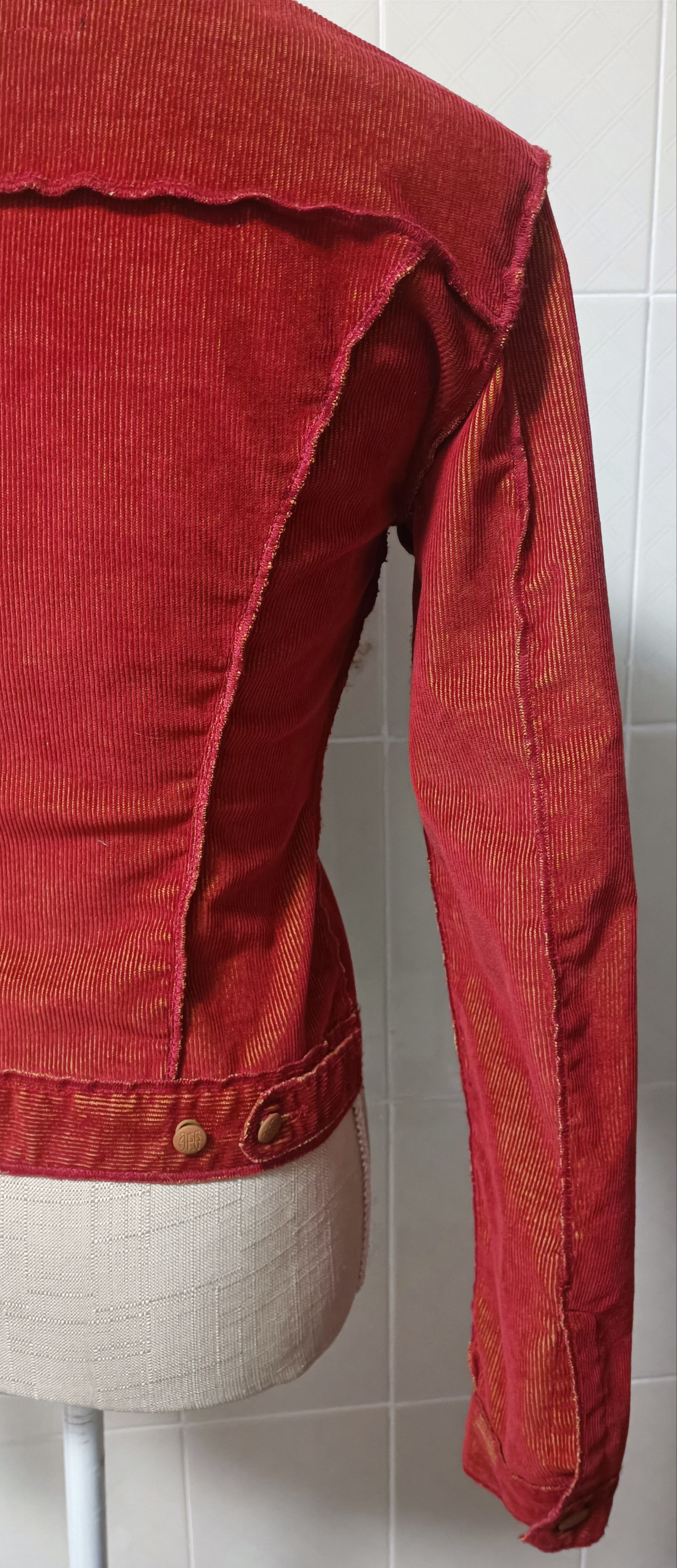 Jean Paul Gaultier 90's - Lightweight fine corduroy jacket Size S / US 4 / IT 40 - 21 Thumbnail