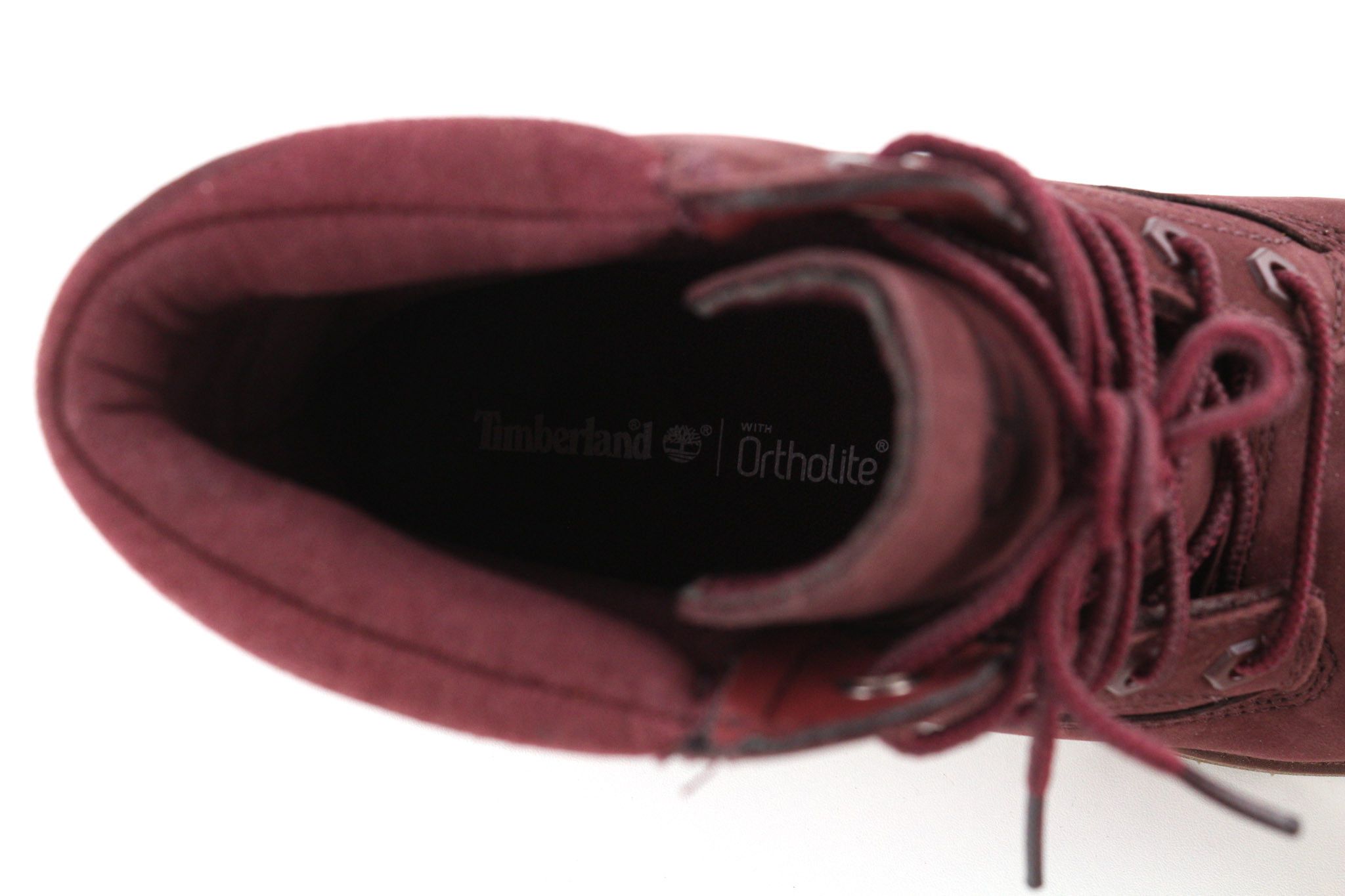 Timberland A1R2T-A4898 EU39/40 Purple Leather Lace Boots Shoes 81136 Size US 8 / IT 38 - 10 Thumbnail