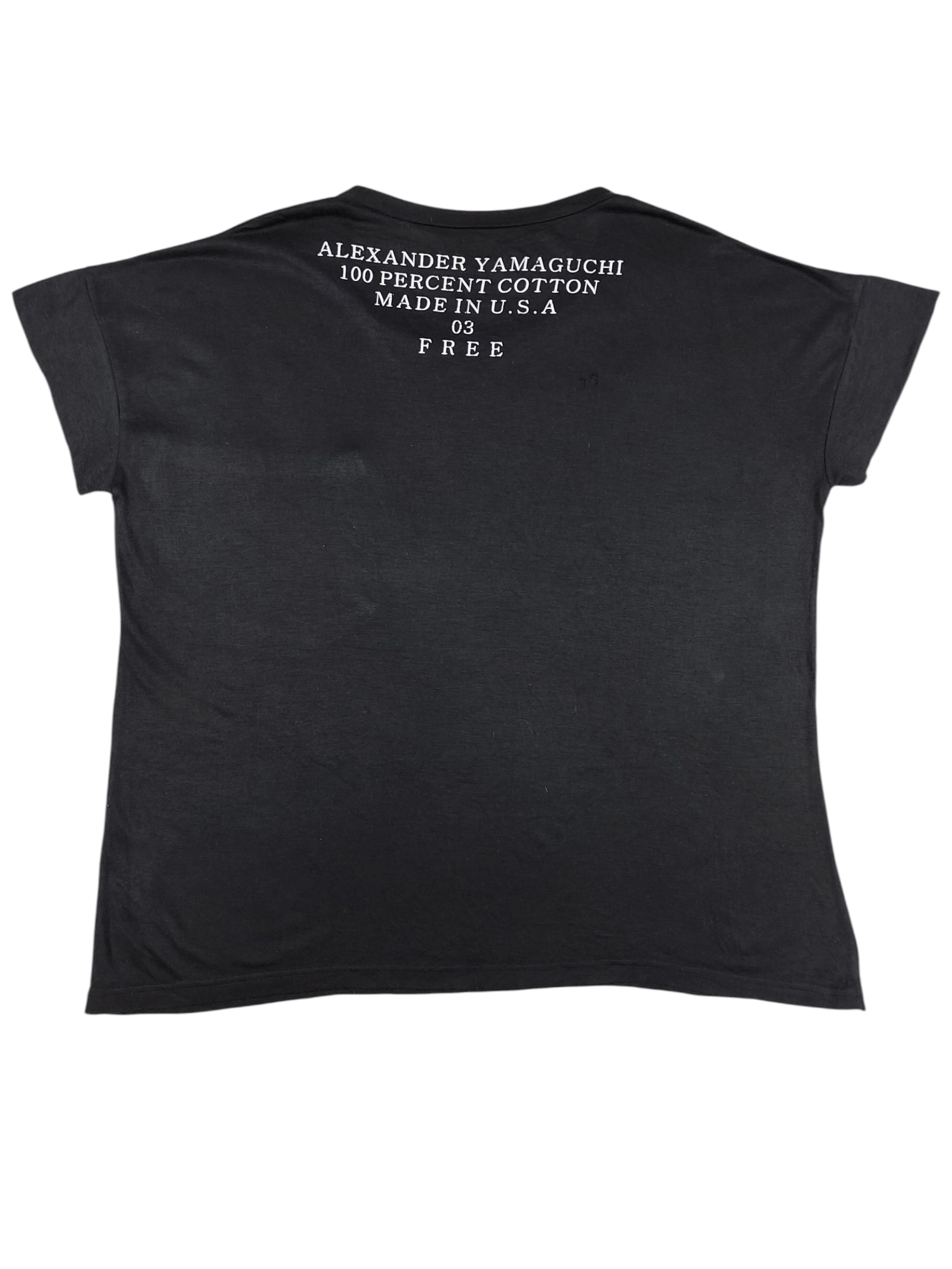 Alexander Yamaguchi Alexander Yamaguchi🔥Minimalist Typography Pocket Tshirt Size US L / EU 52-54 / 3 - 1 Thumbnail
