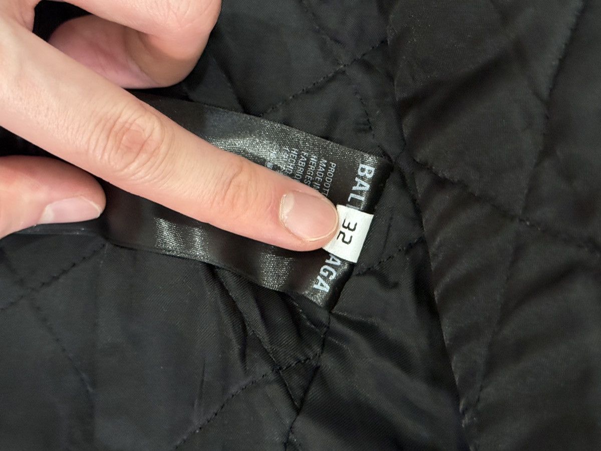 Balenciaga Balenciaga AW19 Demna Gvasalia Oversized LeatherJacket Size US XXS / EU 40 - 4 Thumbnail