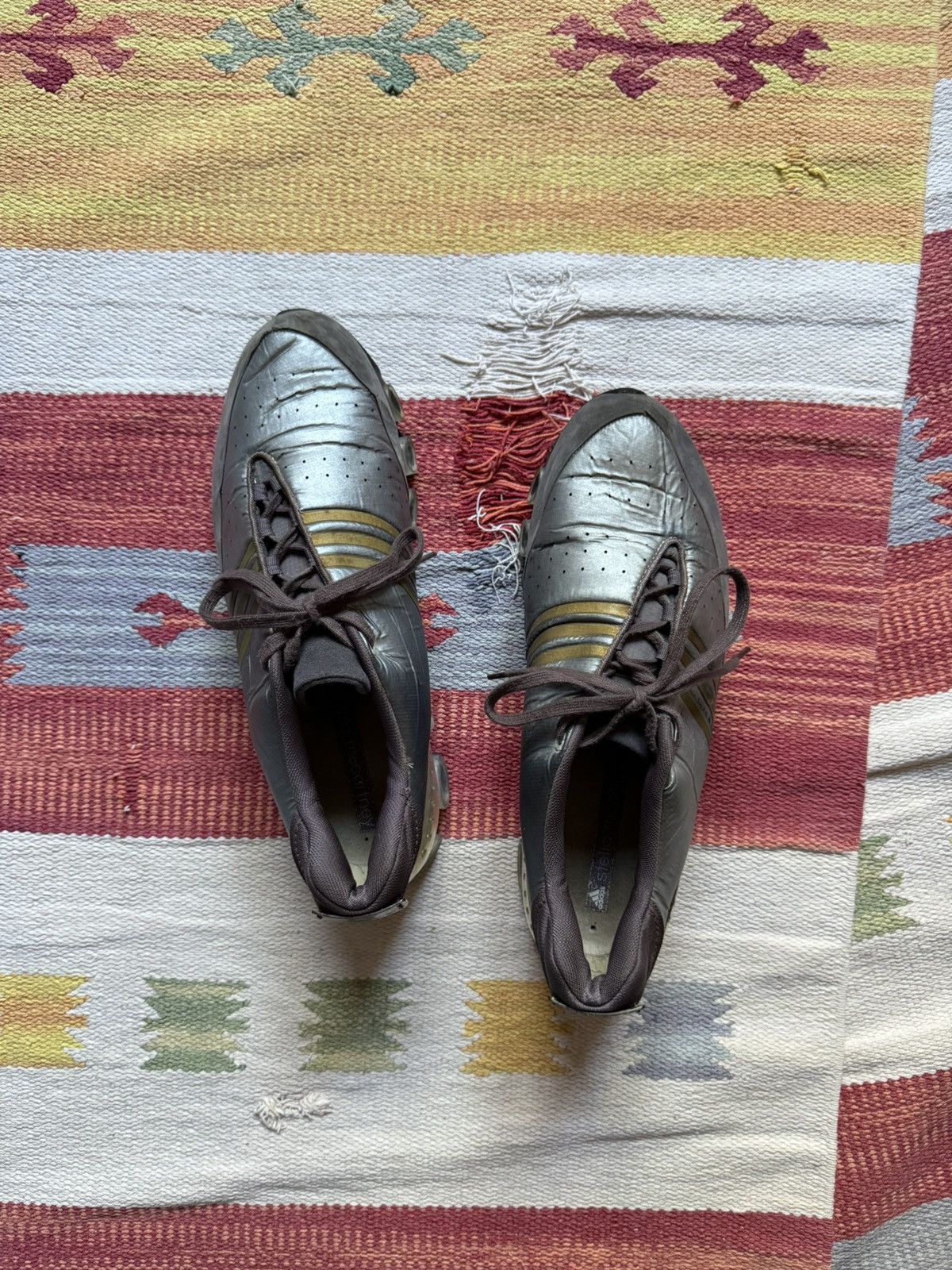 Vintage Vintage 00’s Adidas x Stella McCartney y2k Bounce Sneakers Size US 7 / IT 37 - 5 Thumbnail