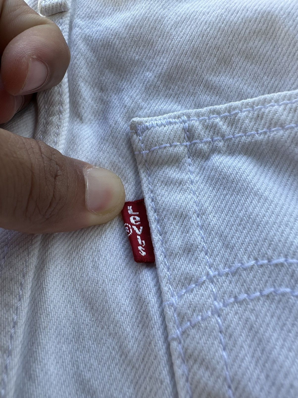 Levi's Levis white mini skirt Size 30" / US 8 / IT 44 - 6 Thumbnail