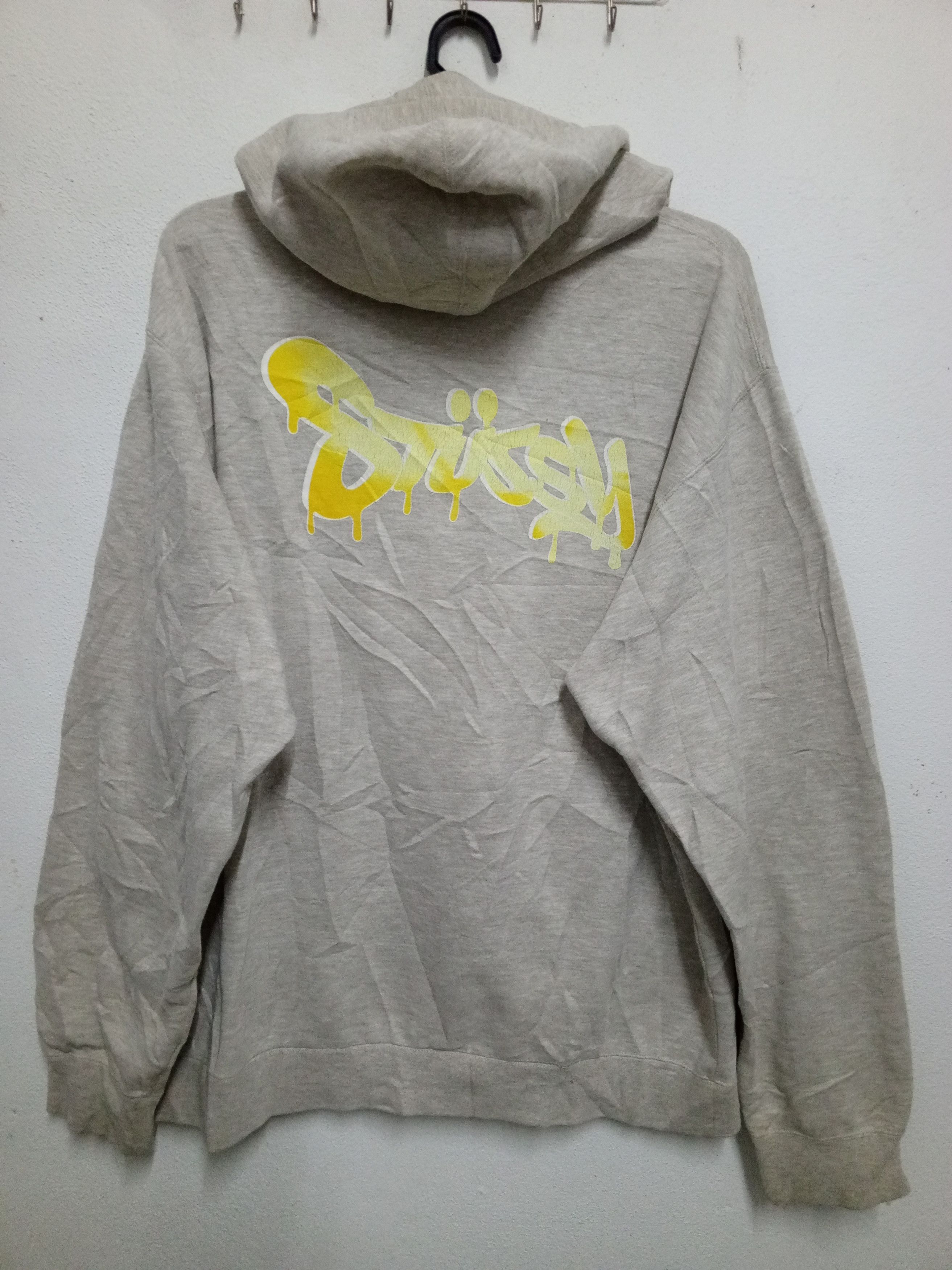 Stussy vintage 99-2000 Y2K hoddies Stussy yellow logo Size US XXL / EU 58 / 5 - 3 Thumbnail