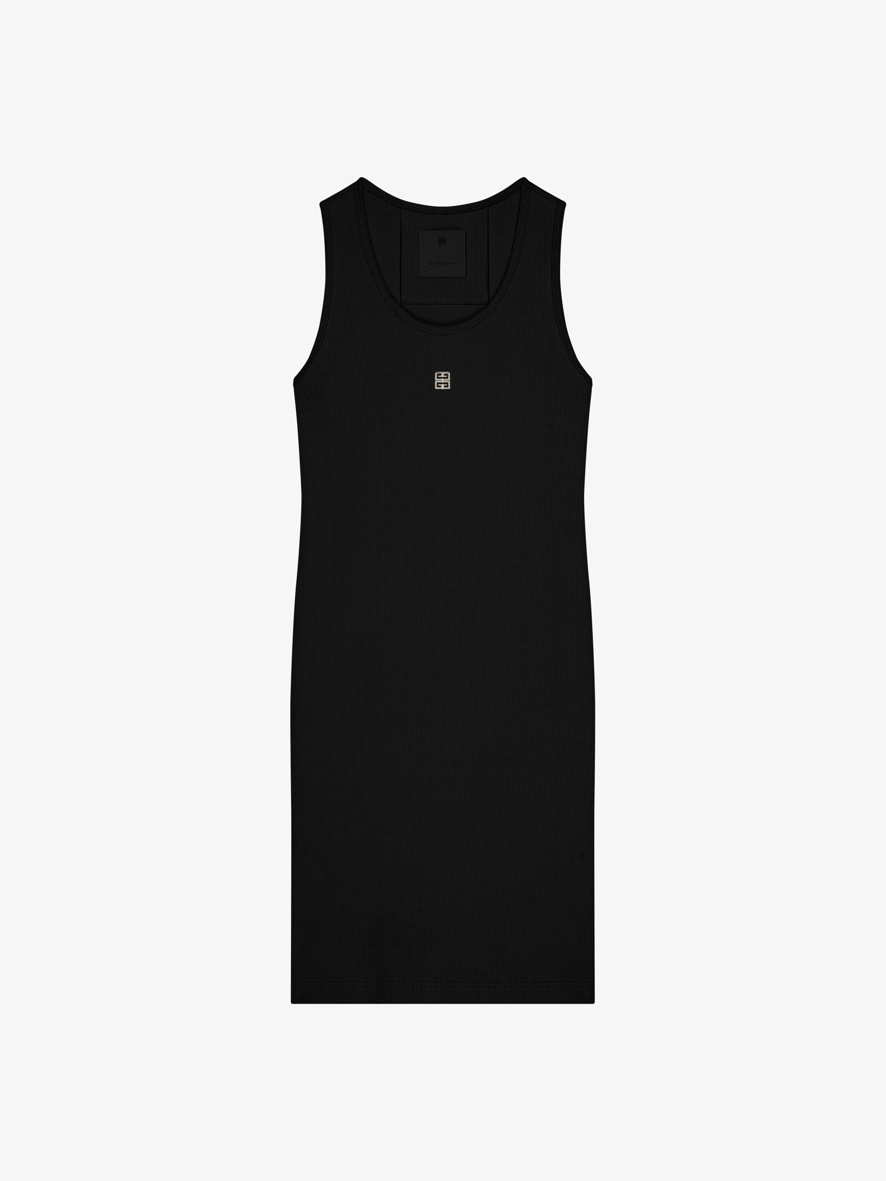 Givenchy o1n1vont0326 Tank Dress in Black Size M / US 6-8 / IT 42-44 - 1 Thumbnail
