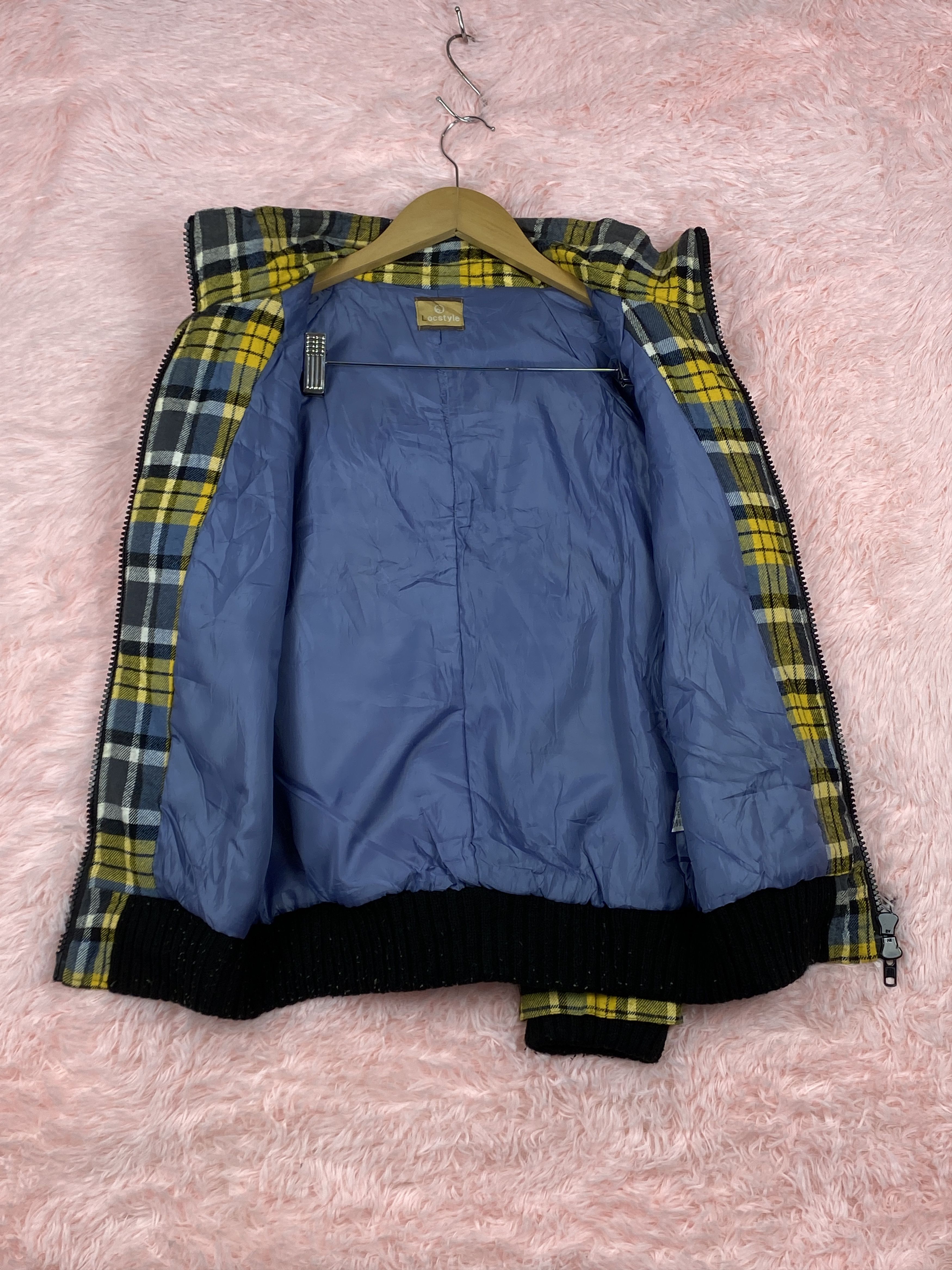 Japanese Brand Vintage Locstyle Hoodie Flannel Jacket J1745 Size S / US 4 / IT 40 - 6 Thumbnail