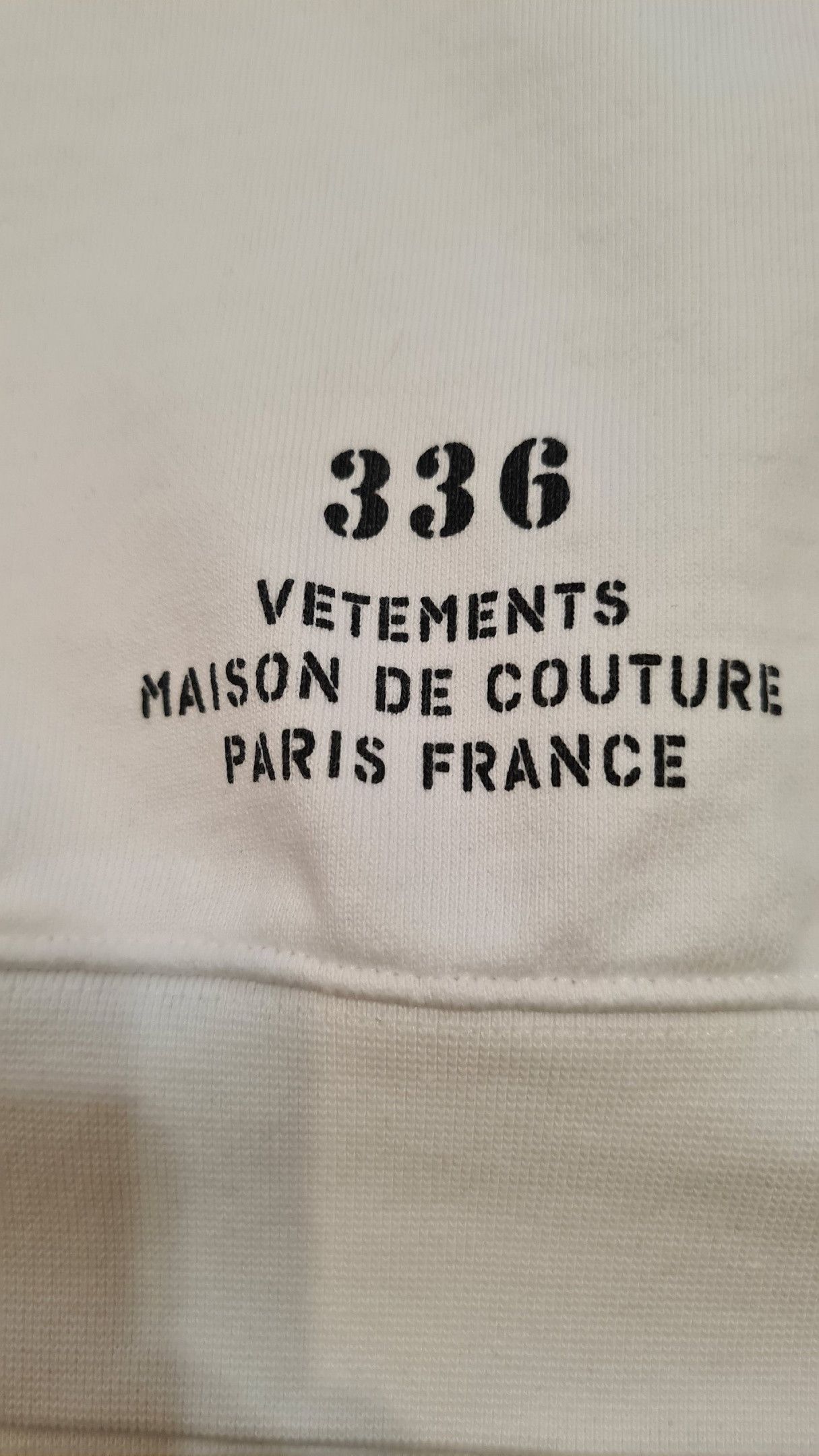 Vetements Vetements Maison De Couture Oversize Unisex Hoodie Size US M / EU 48-50 / 2 - 7 Thumbnail