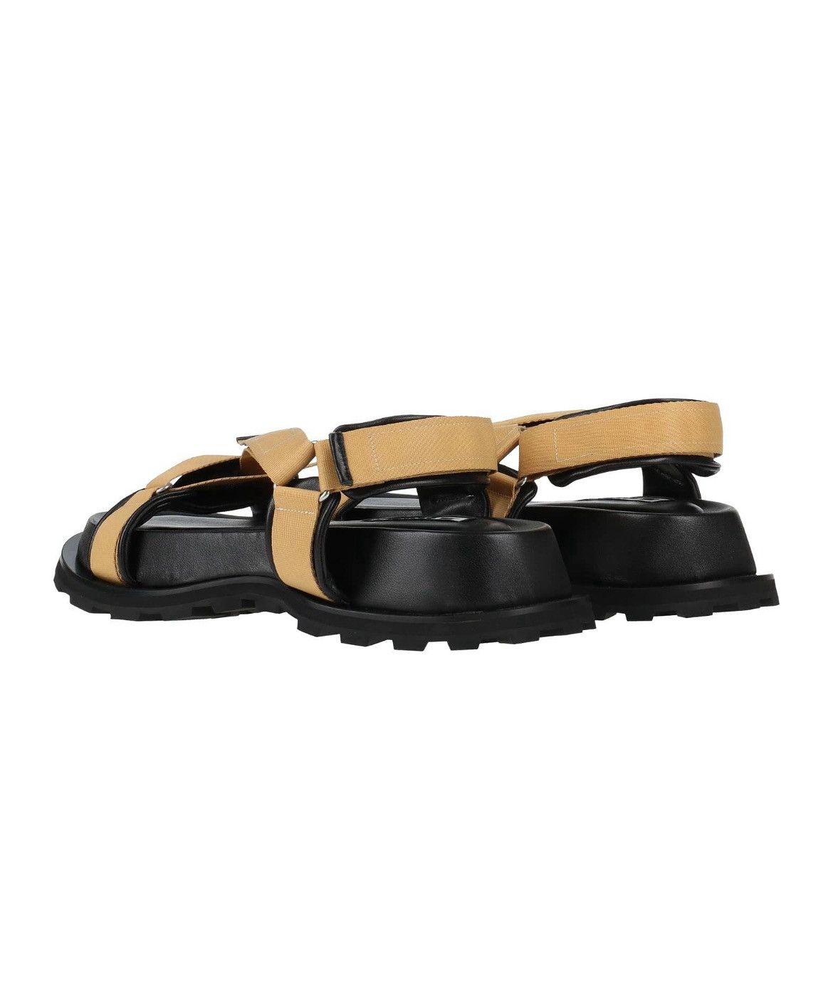 Jil Sander $1.3k nylon, leather sandals with tread sole, EU42, Italy Size US 9 / EU 42 - 9 Thumbnail