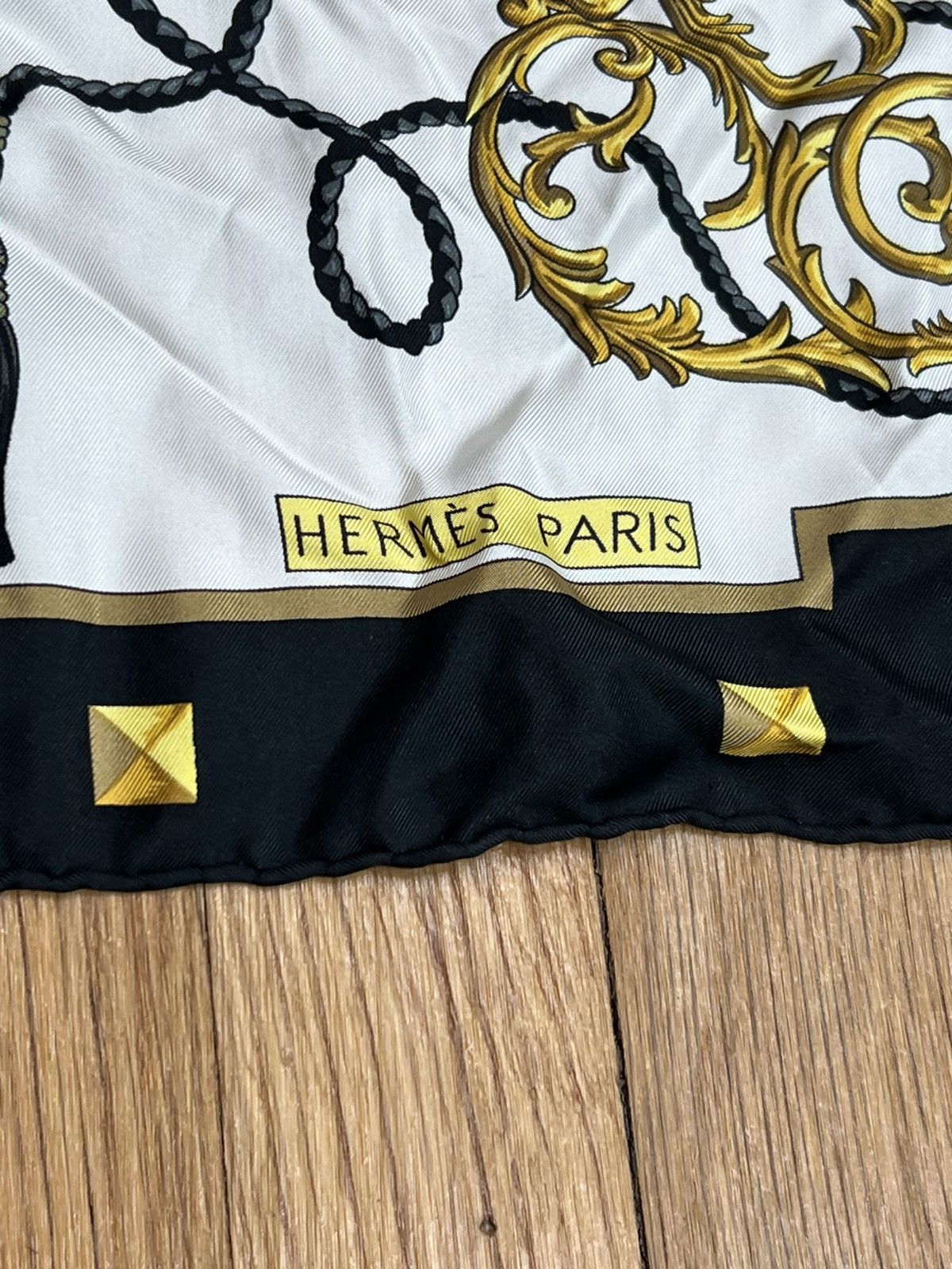 Hermes Hermes Lord y Taylor France The Keys Les Cles Silk Scarf Size ONE SIZE - 2 Thumbnail