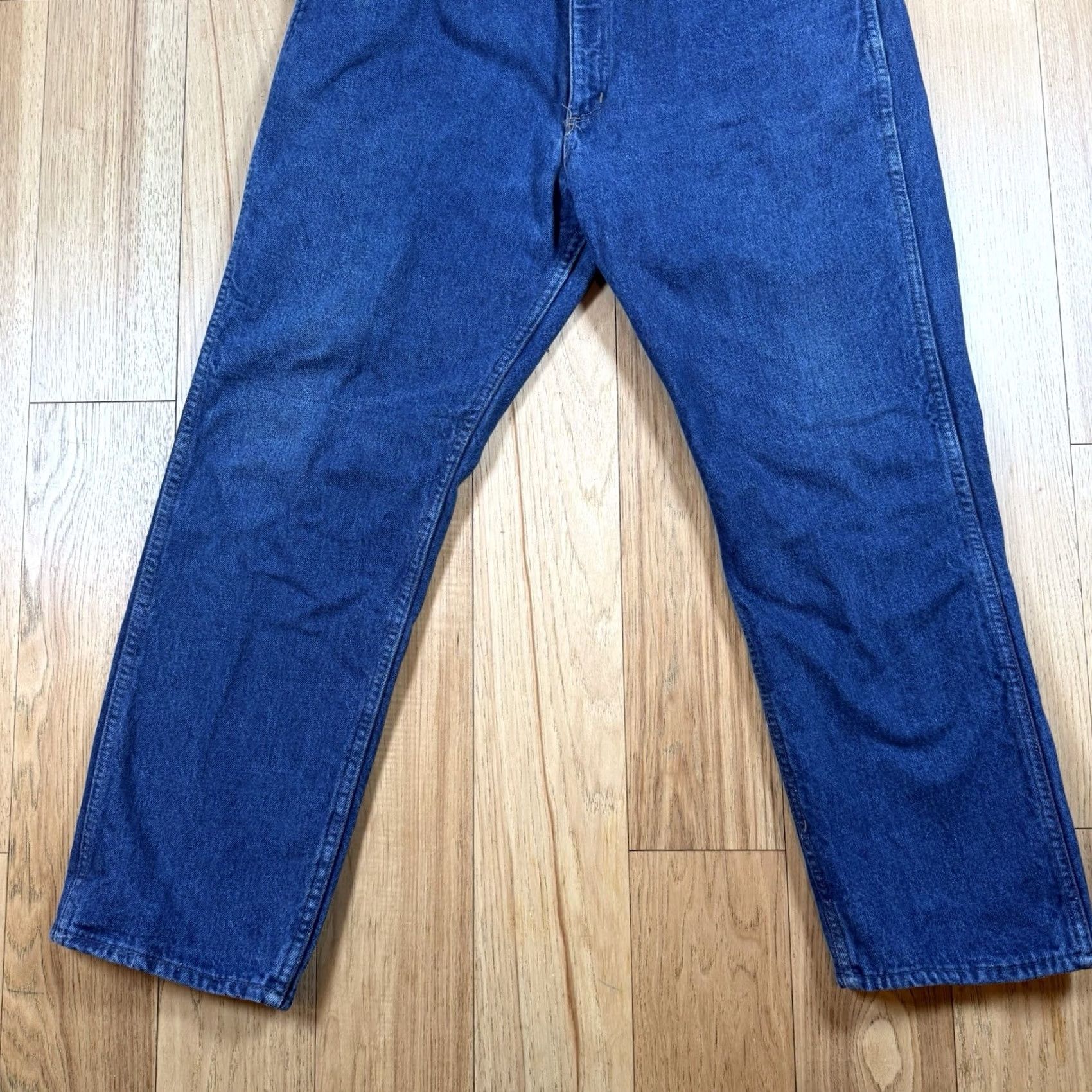 Carhartt VINTAGE Carhartt Flannel Lined Jeans Mens 36x29 Blue Straight Relaxed Workwear Size US 36 / EU 52 - 3 Thumbnail