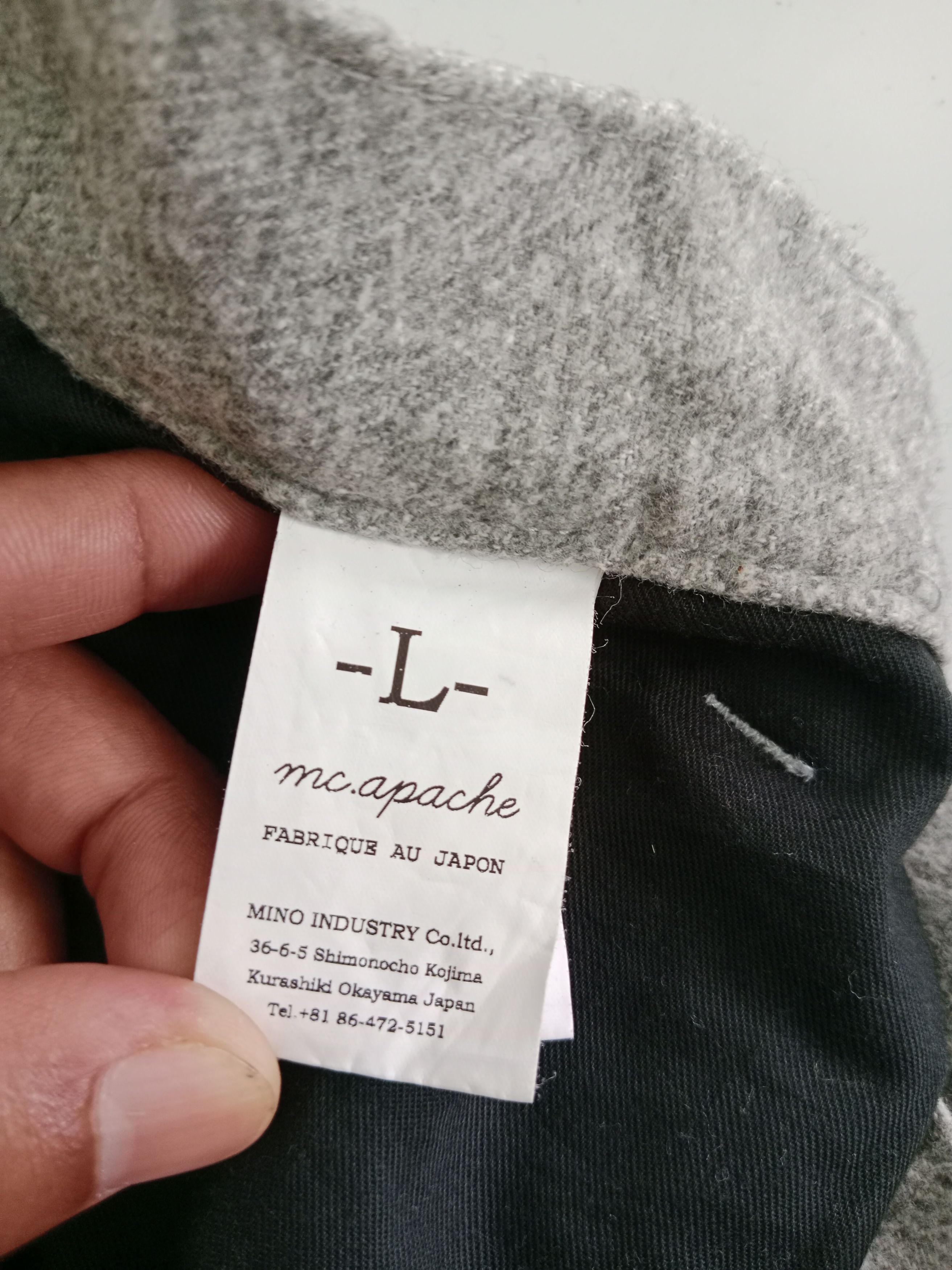 Japanese Brand Mc.apache Pants Japanese Brand Like Wool Pants Size US 34 / EU 50 - 11 Thumbnail