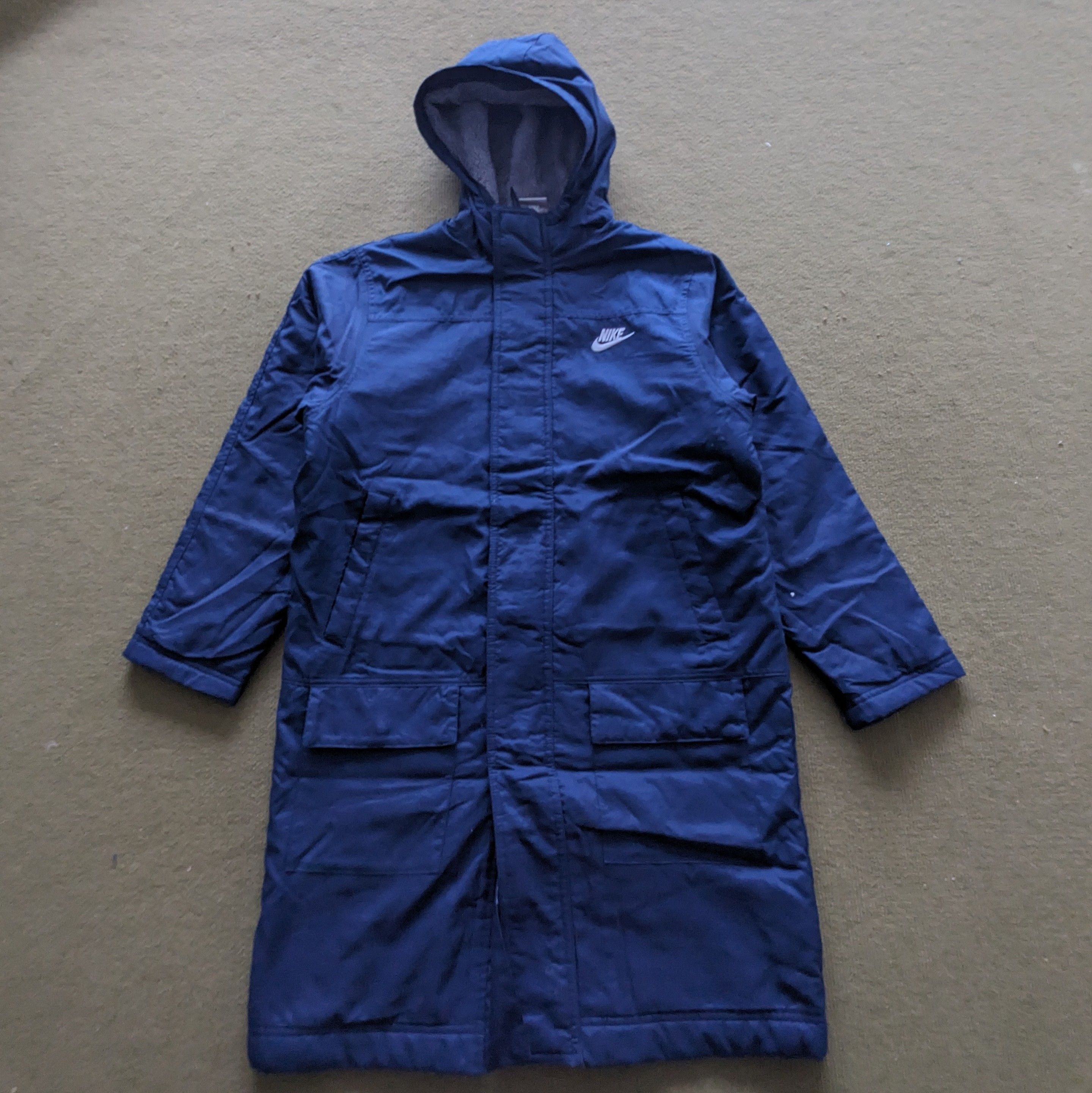 Nike Vintage NIKE Winter Style Long Jacket Size US S / EU 44-46 / 1 - 2 Thumbnail