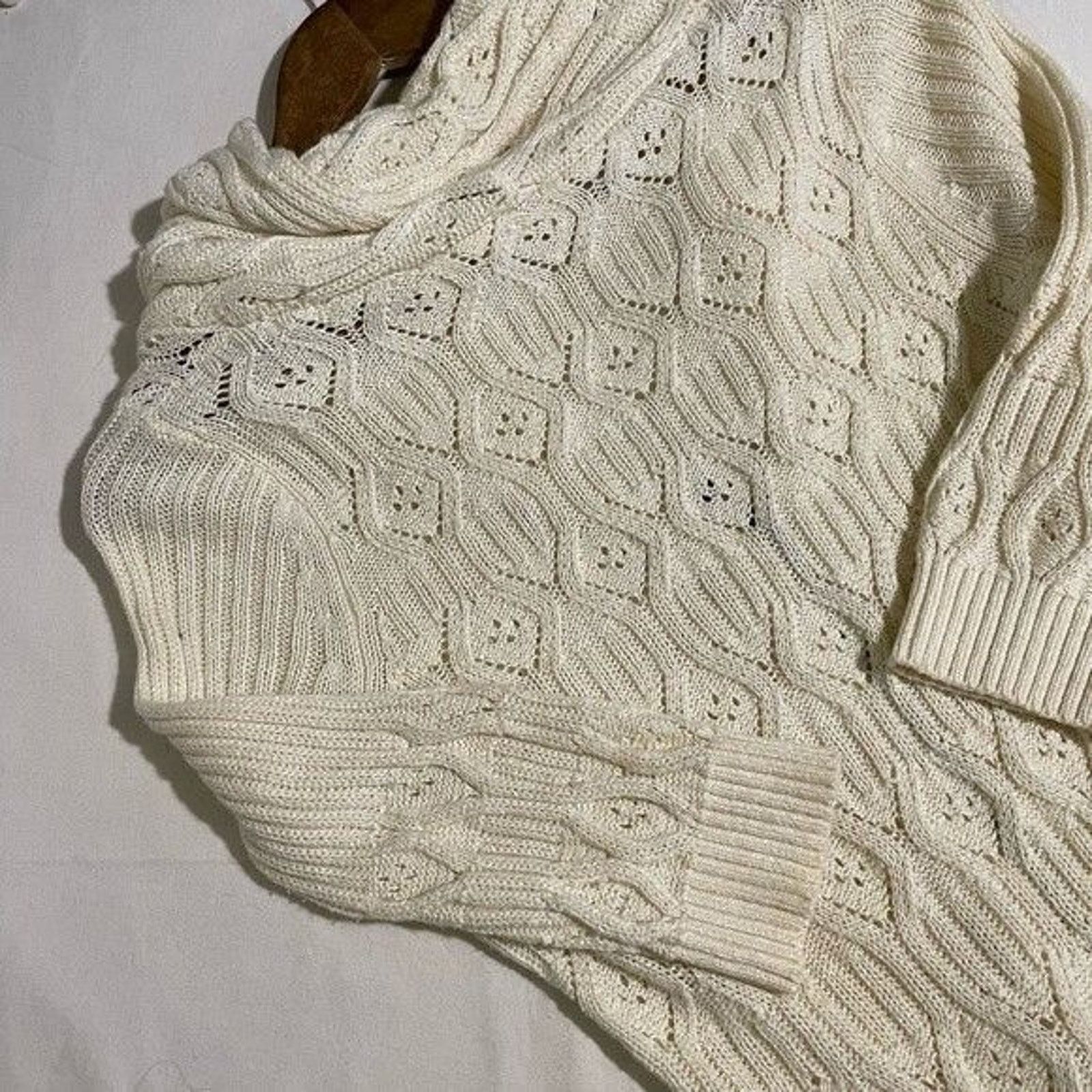 DKNY DKNY Womens Knit Open Knit Zip Cardigan Size XS 3/4 Sleeve Size XS / US 0-2 / IT 36-38 - 7 Thumbnail