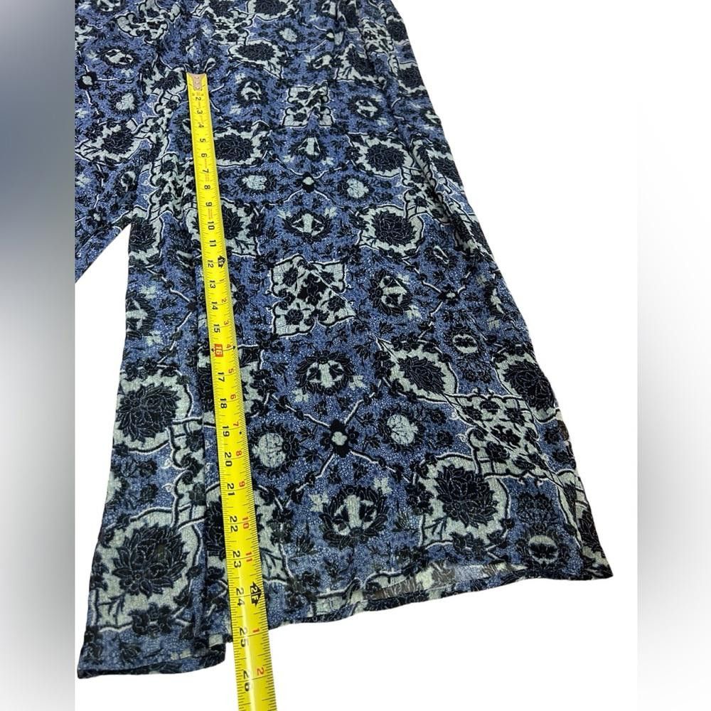 Designer Wide Leg Boho Casual Pants SP Size 28" / US 6 / IT 42 - 3 Thumbnail