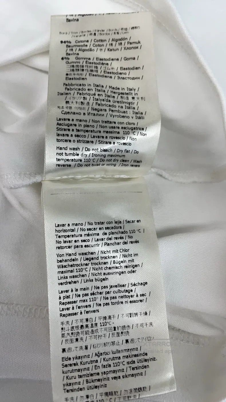 Fendi Fendi White Short Sleeve T-Shirt Size M / US 6-8 / IT 42-44 - 5 Thumbnail