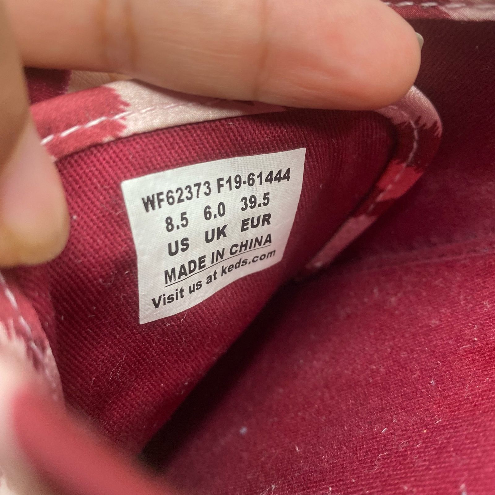 Kate Spade Kate Spade x Keds Kickstart Pink/Burgundy Leopard Satin 8.5 Size US 8.5 / IT 38.5 - 8 Thumbnail