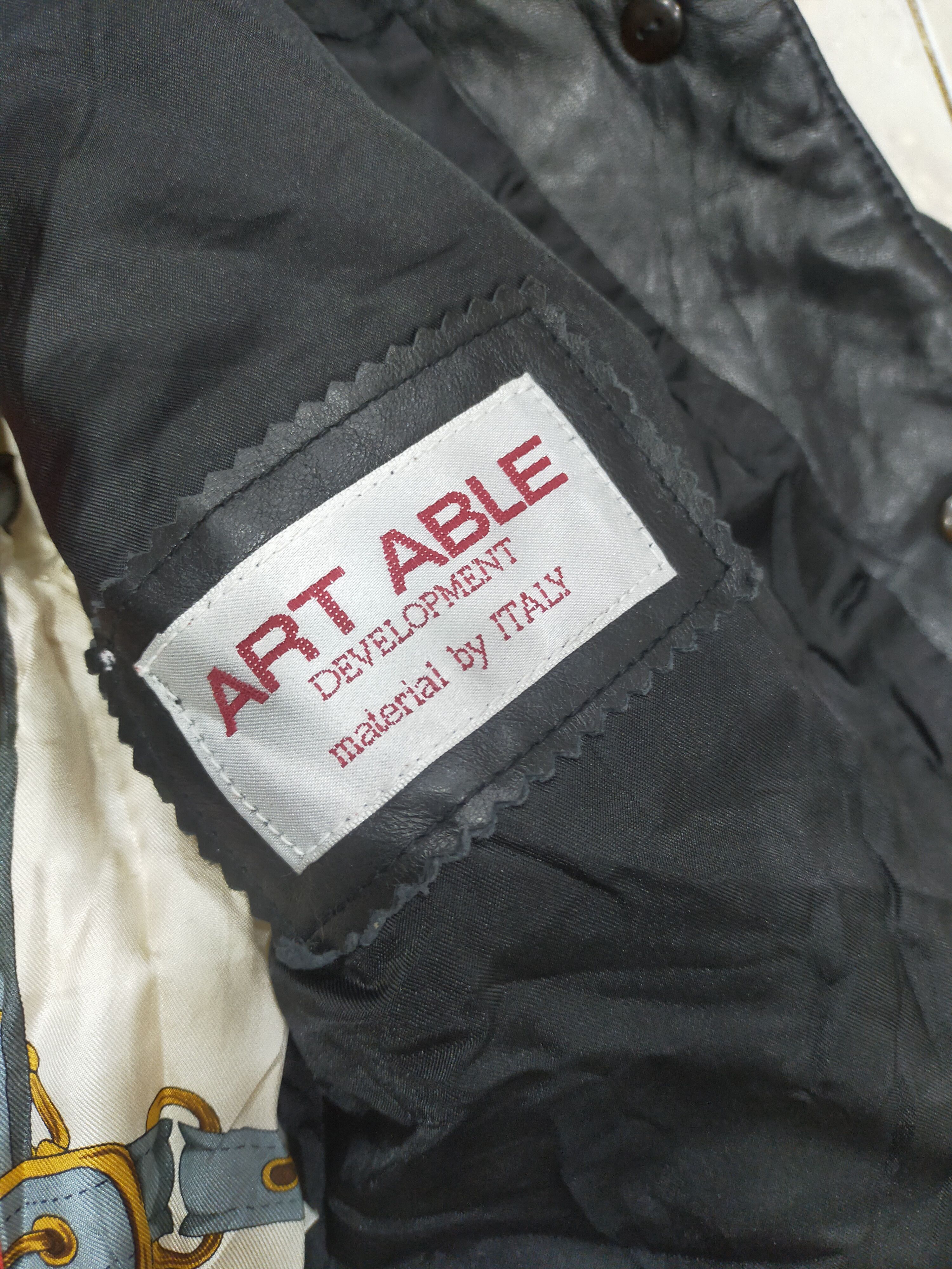 Art Able Leather Jacket