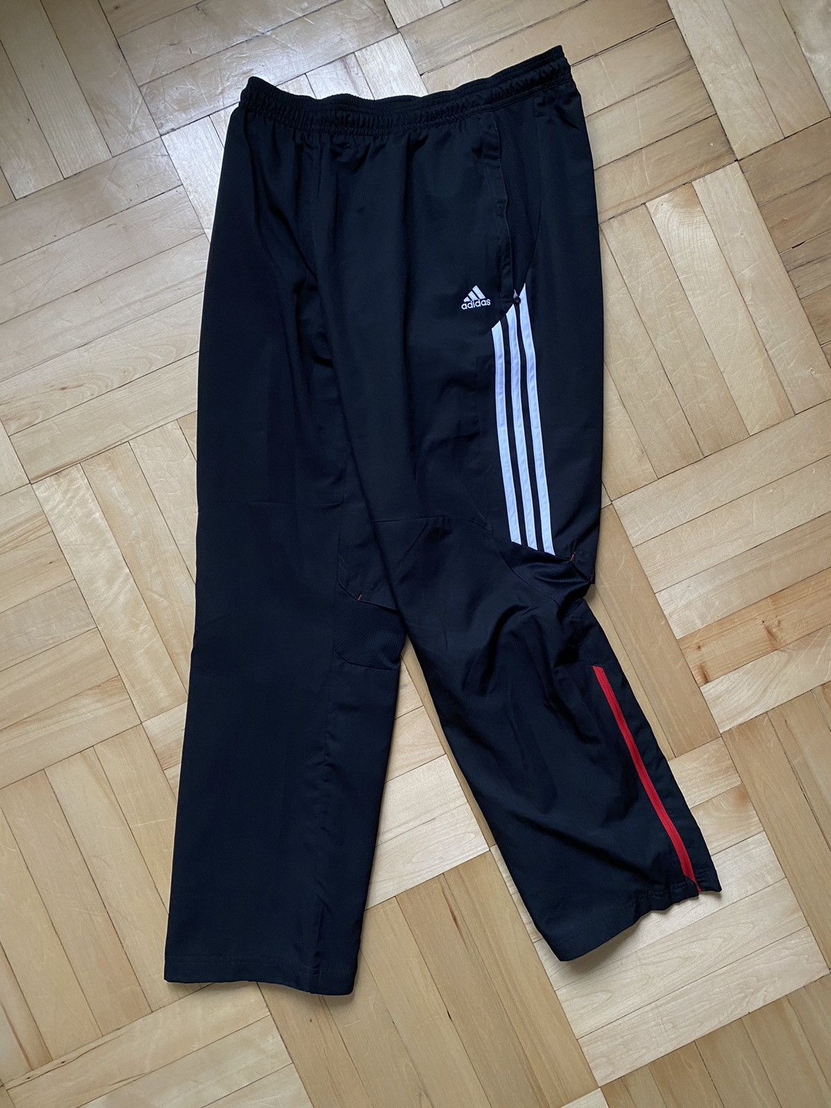 Other Vintage Baggy Adidas Track Pants Wide Leg Fit Size US 32 / EU 48 - 2 Thumbnail