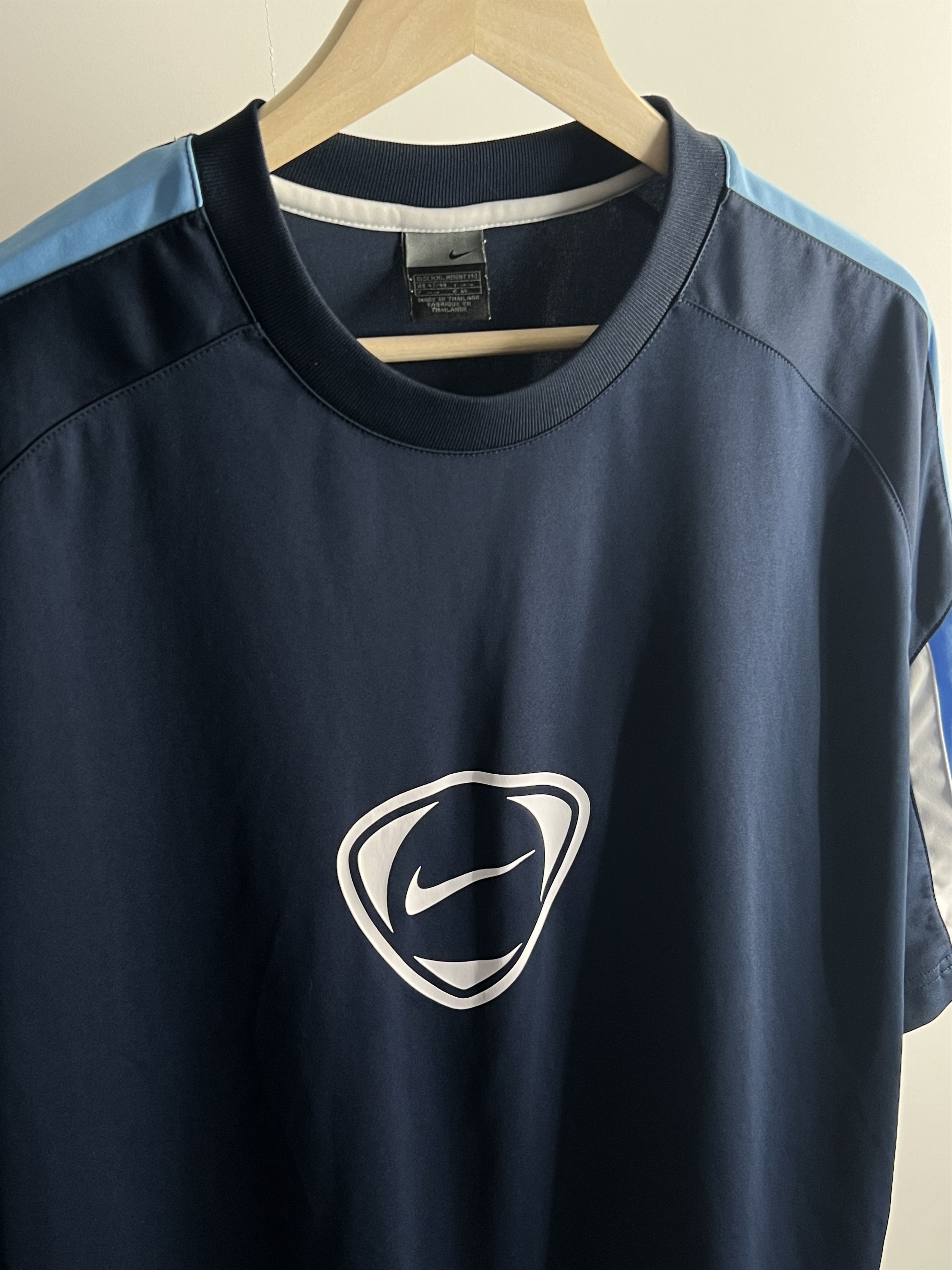 Nike × Vintage Jersey Nike Vintage Total 90 Y2K Football Aesthetic Size US XXL / EU 58 / 5 - 2 Thumbnail