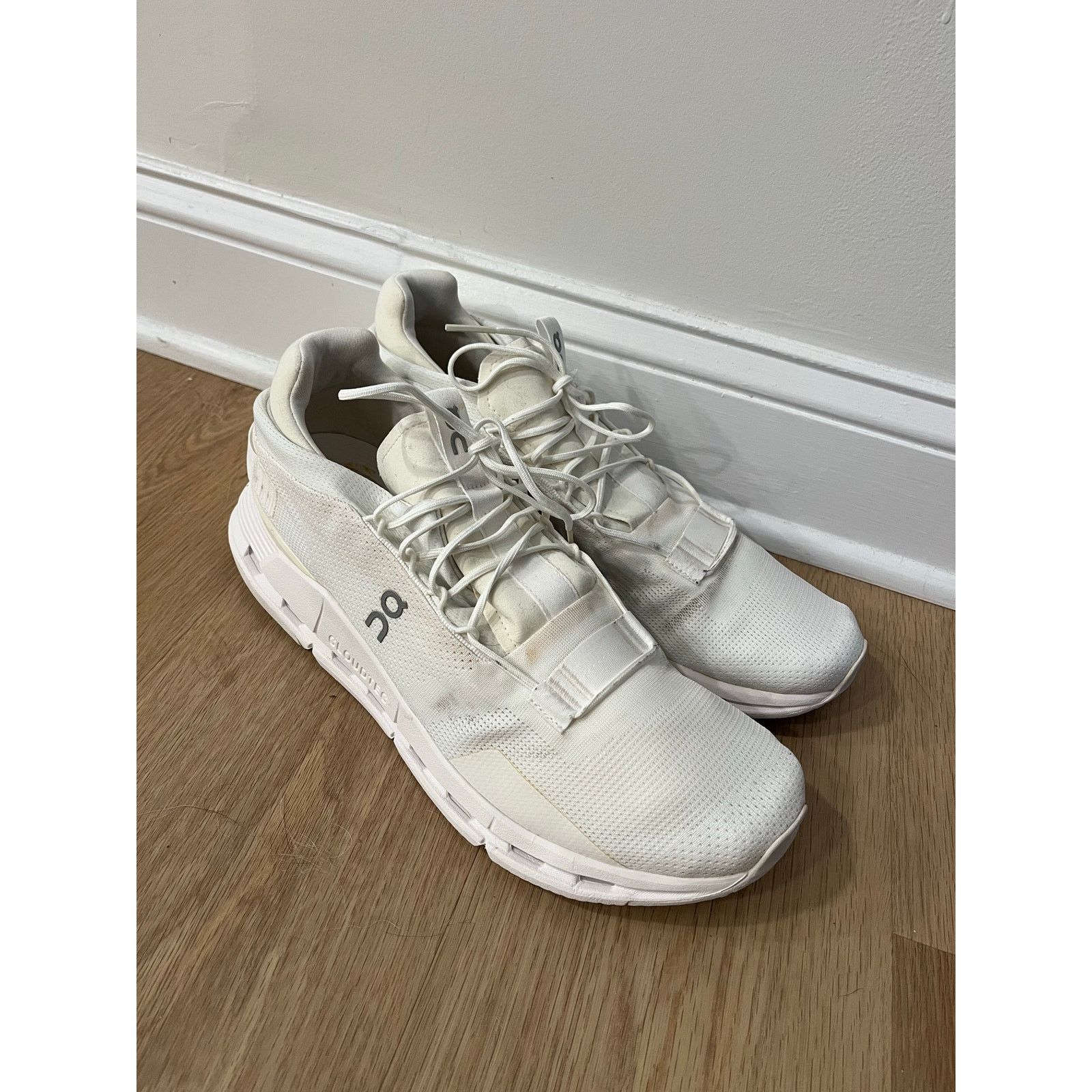 On On Running Cloudnova White Ivory Mens 10 Size US 14 / EU 47 - 3 Thumbnail