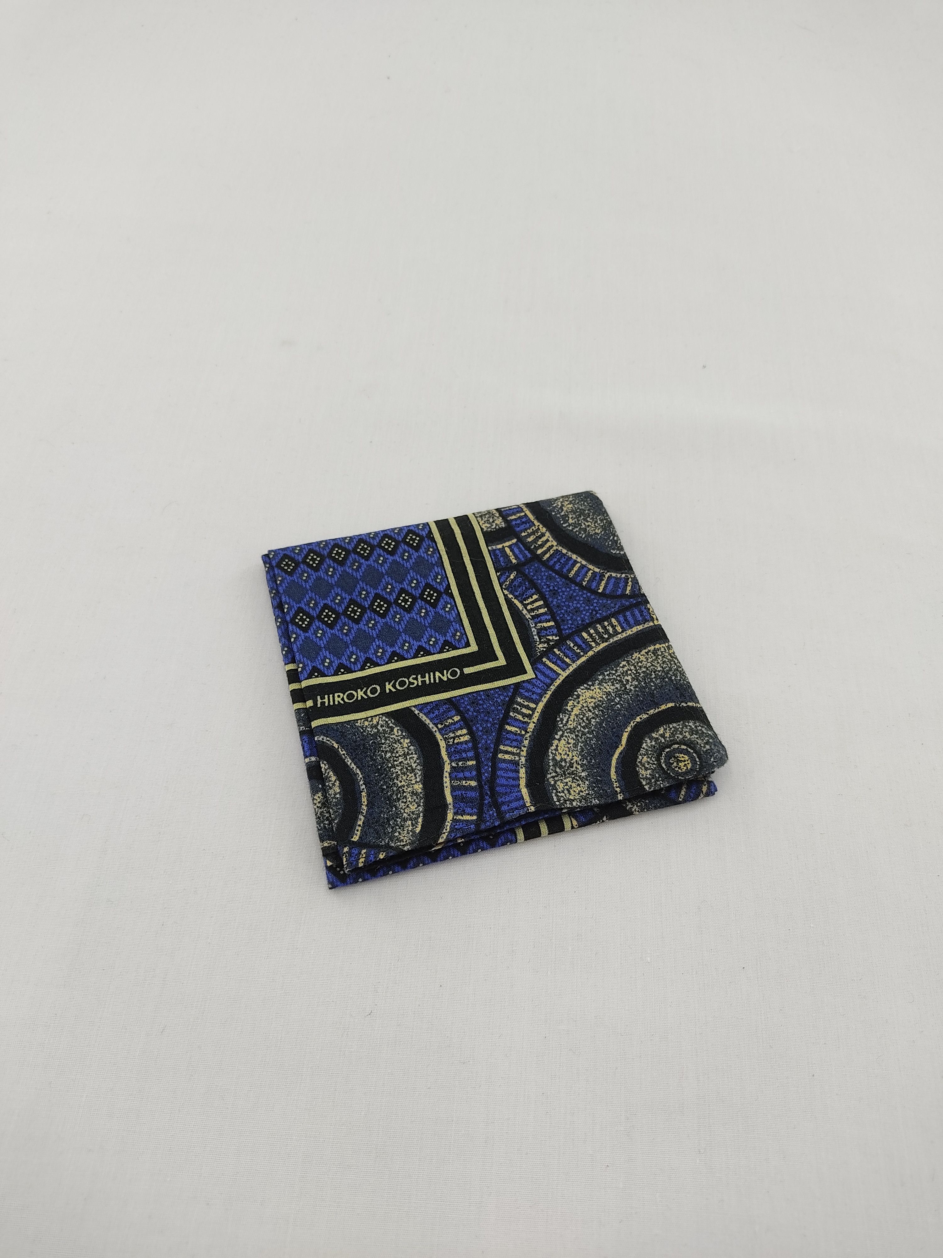 Hiroko Koshino Homme × Japanese Brand × Vintage Hiroko Koshino Handkerchief / Neckwear / Bandana Size ONE SIZE - 2 Thumbnail