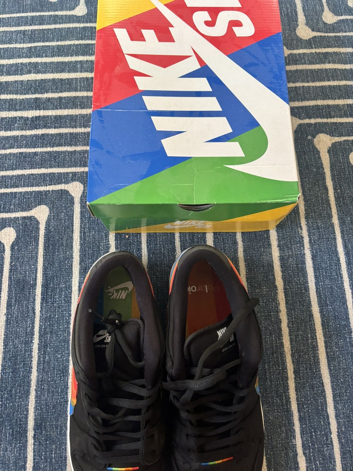 Nike × Polaroid NIKE polaroid sb dunk low Size US 11.5 / EU 44-45 - 5 Thumbnail