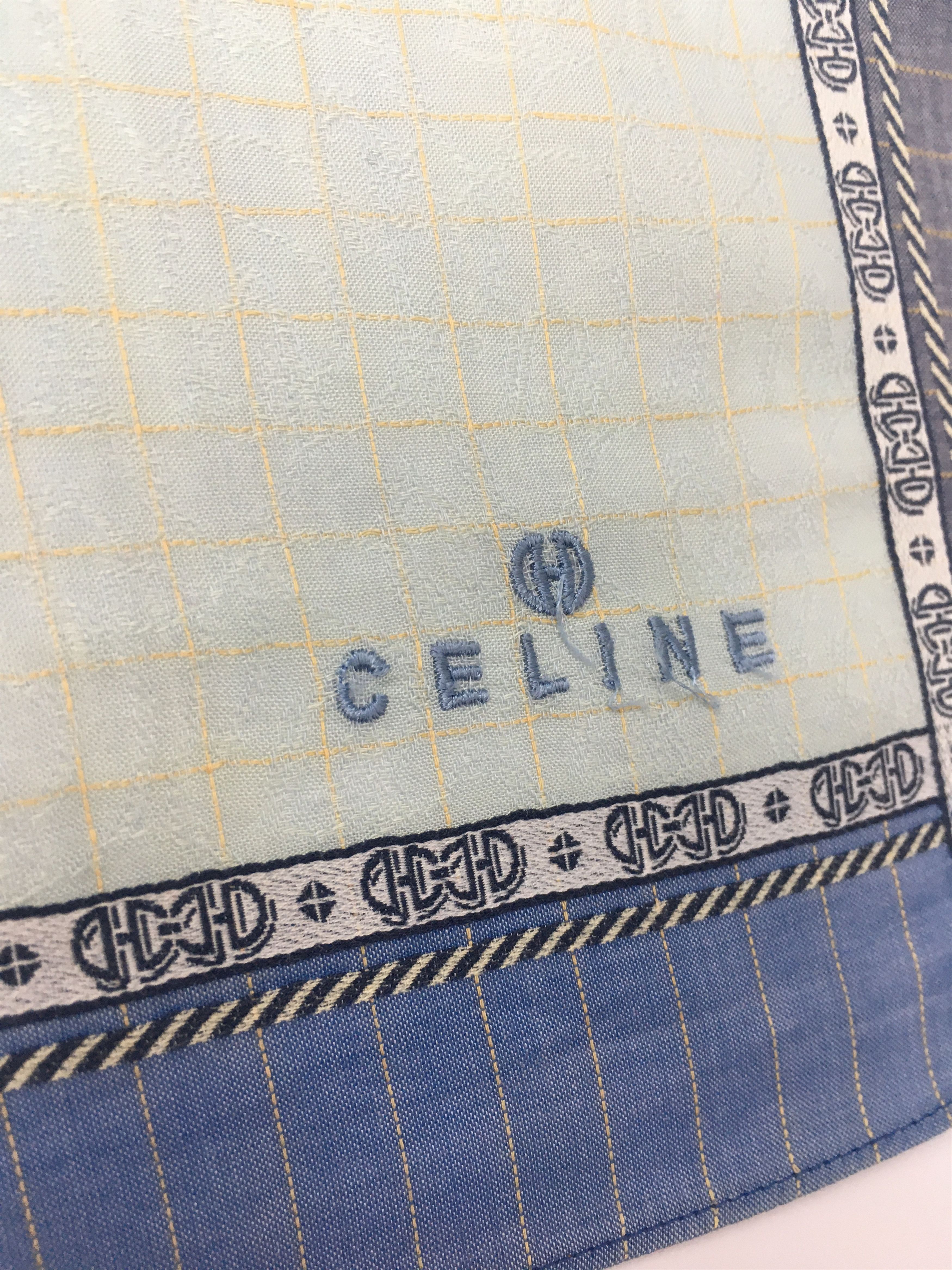 Celine Celine Handkerchief / Bandana / Neckerchief HKC0145 Size ONE SIZE - 4 Thumbnail