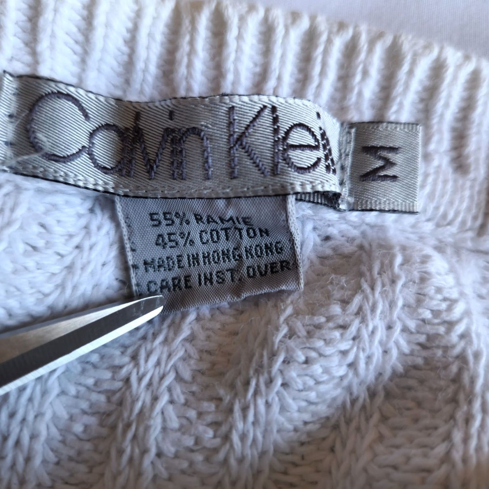 Calvin Klein VINTAGE Calvin Klein Sweater Size M / US 6-8 / IT 42-44 - 3 Thumbnail
