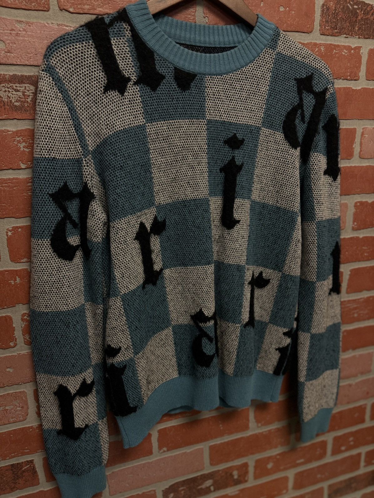Amiri Amiri Long Sleeve Knit Sweater Crewneck Size Small Clean 🧼 Size US S / EU 44-46 / 1 - 2 Thumbnail