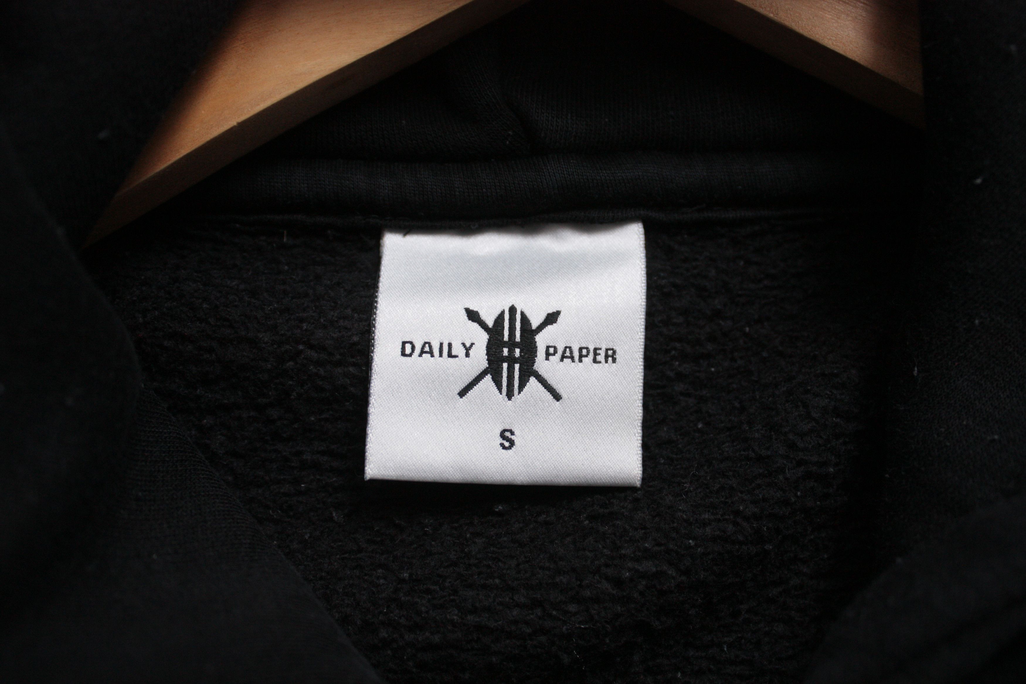 Daily Paper Daily Paper Black Hoodie Men's Small Size US S / EU 44-46 / 1 - 3 Thumbnail