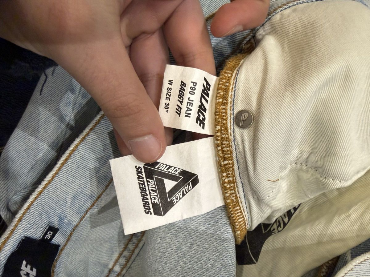 Palace Palace Baggy Denim Jeans Size US 30 / EU 46 - 4 Thumbnail