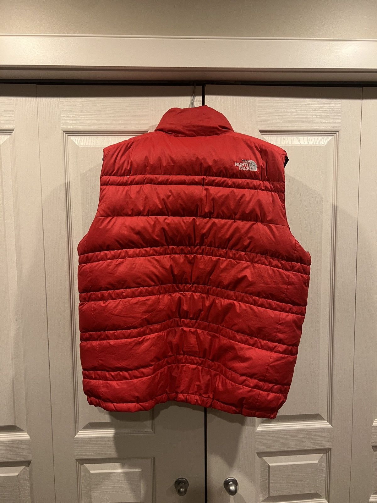 The North Face North Face 550 Red Puffer Size US XL / EU 56 / 4 - 4 Thumbnail