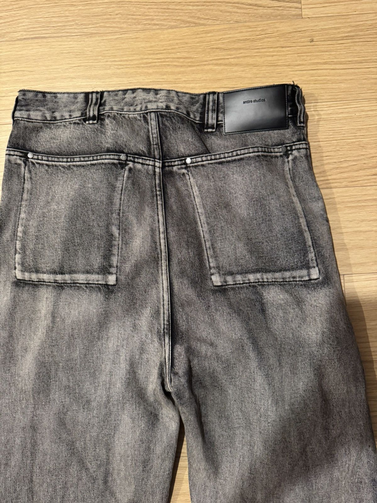 Entire Studios Entire Studios Black/Grey Washed Denim Size US 30 / EU 46 - 5 Thumbnail
