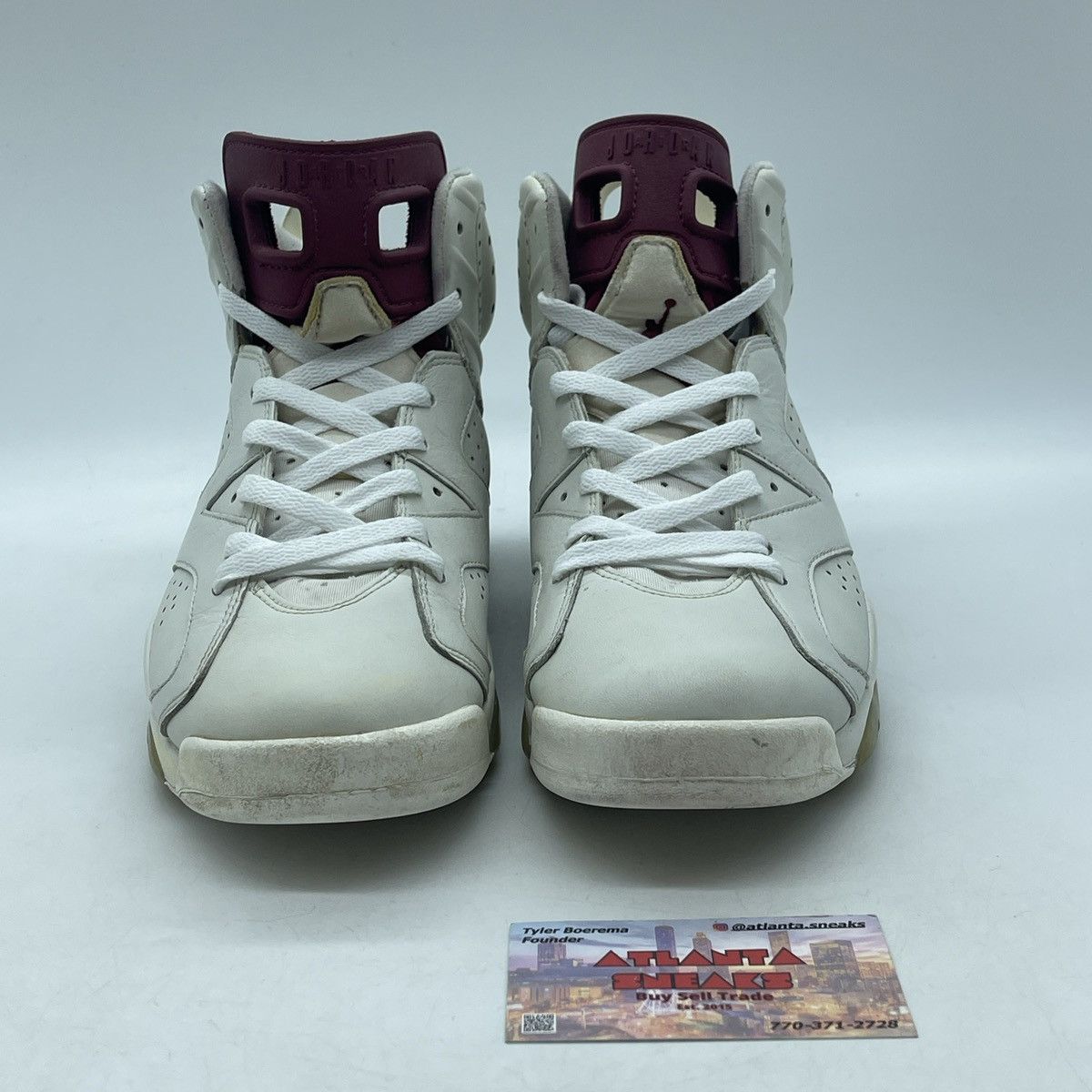 Jordan Brand Air Jordan 6 maroon Size US 8 / EU 41 - 2 Thumbnail