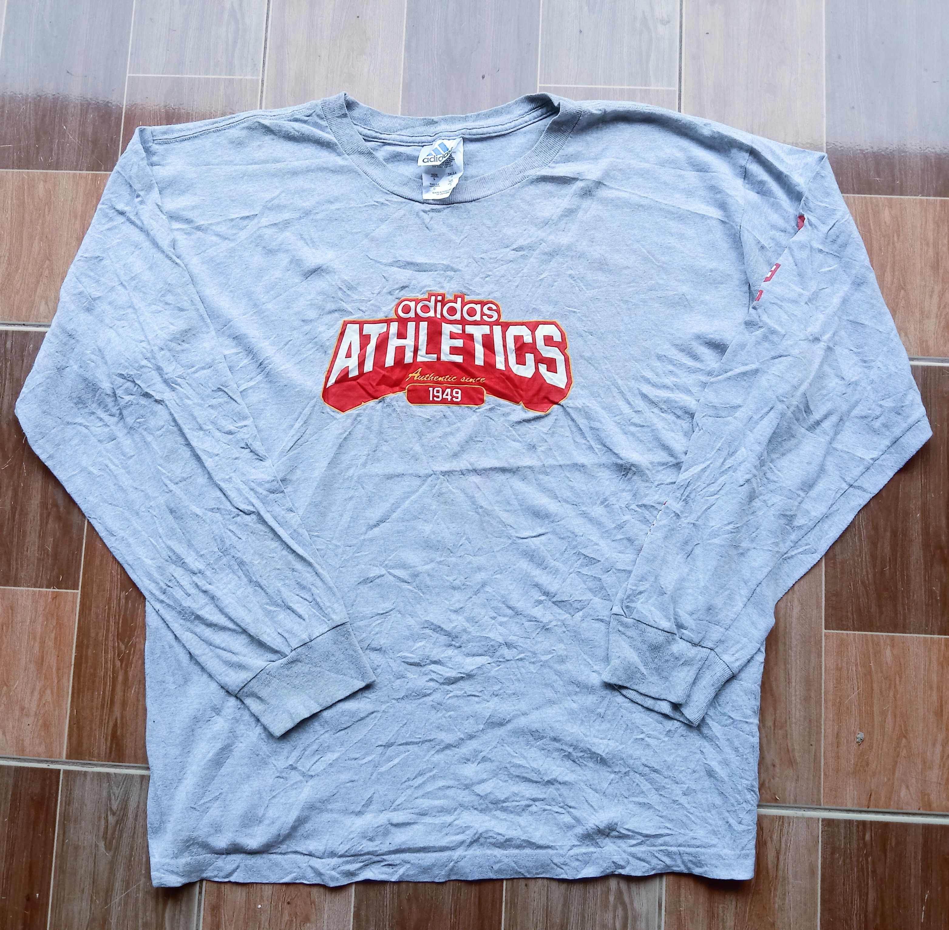 Adidas Longsleeve Adidas Vintage Size US L / EU 52-54 / 3 - 1 Thumbnail