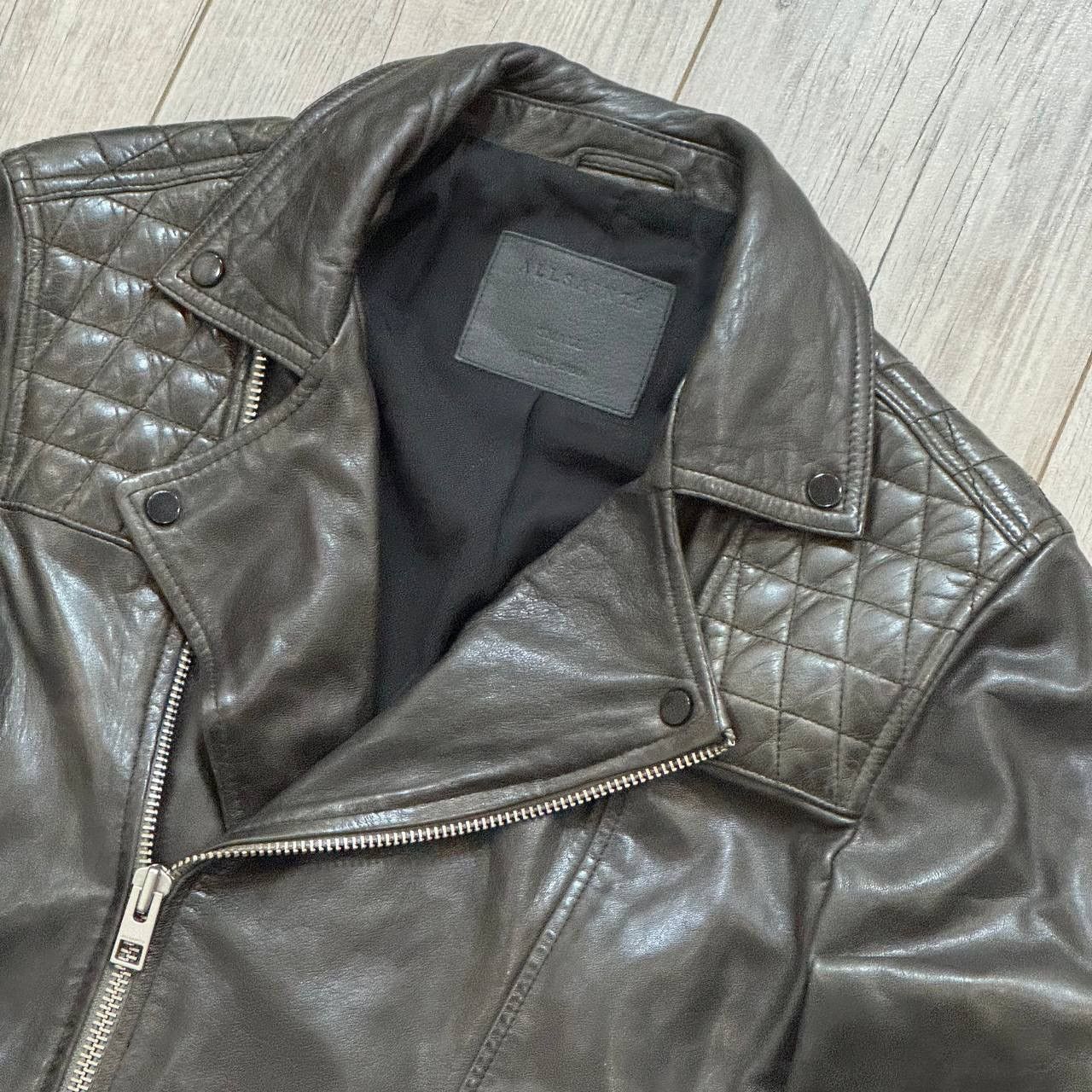 Allsaints ALLSAINTS CONROY Leather Biker Jacket Size US S / EU 44-46 / 1 - 2 Thumbnail