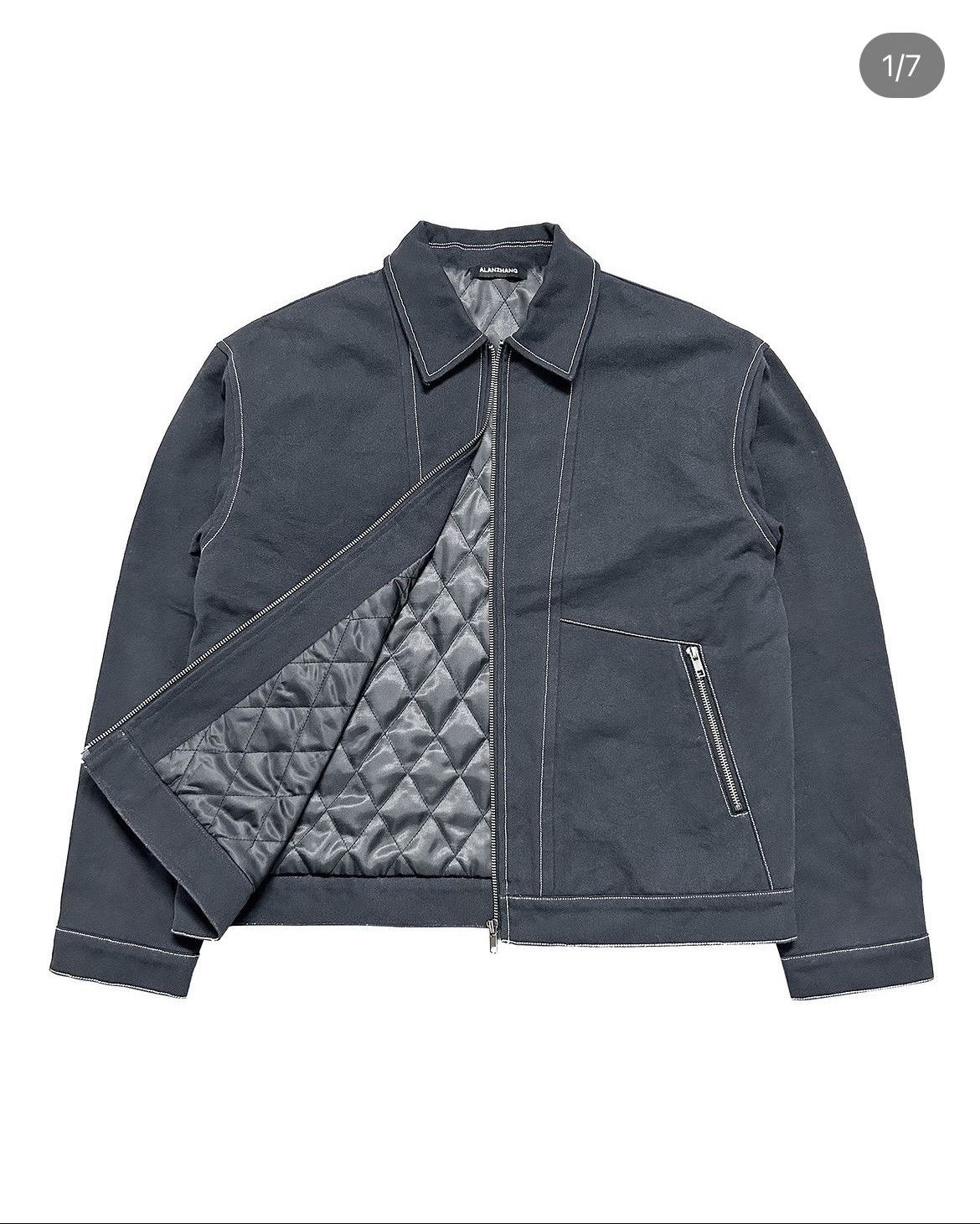 image of Dickies x Vintage Alanzhang Needham Black Work Jacket, Men's (Size 2XL)