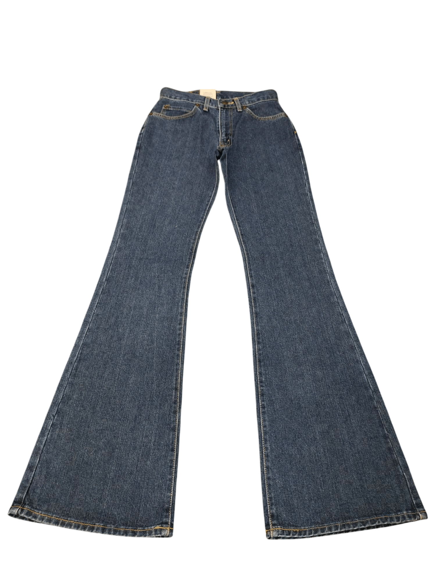 Hysteric Glamour Flare Jeans GL Heart High Rise Denim Bootcut Bell Bottom Size US 27 - 4 Thumbnail