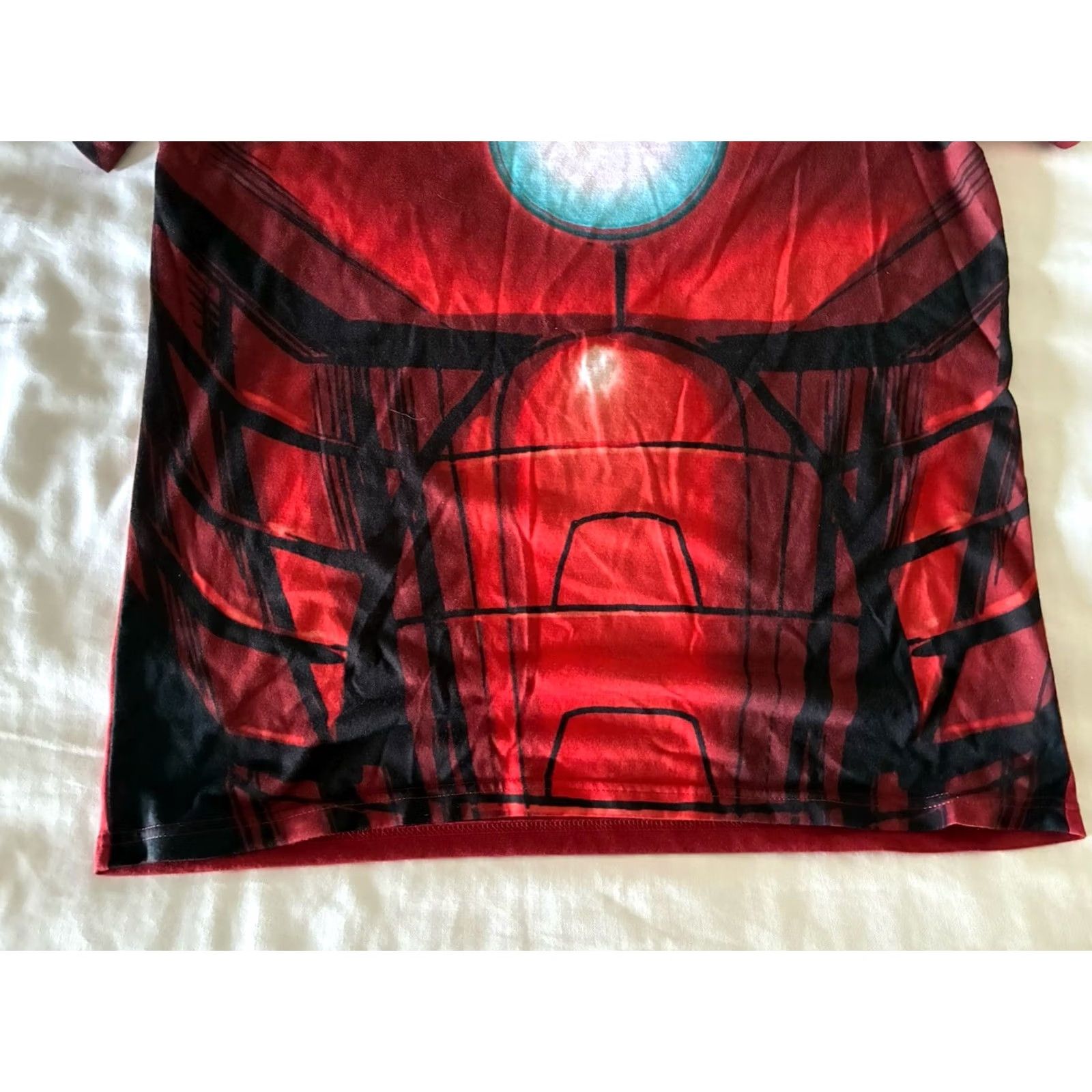 Vintage VINTAGE Marvel Mad Engine Iron Man Costume Shirt Mens XL Size US XL / EU 56 / 4 - 2 Thumbnail