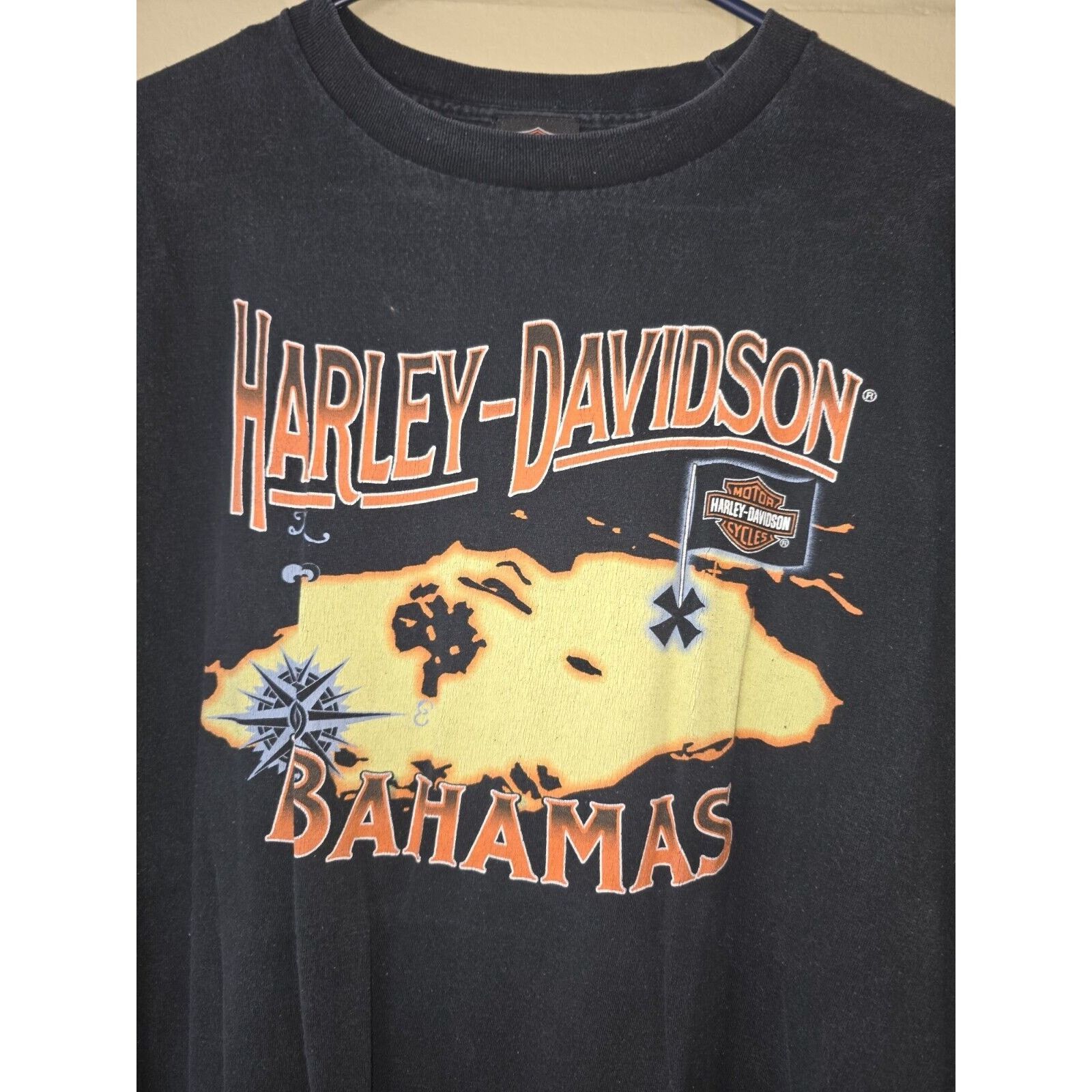 Harley Davidson Harley Davidson Shirt Men Size XL Black Bahamas Biker Size US XL / EU 56 / 4 - 2 Thumbnail